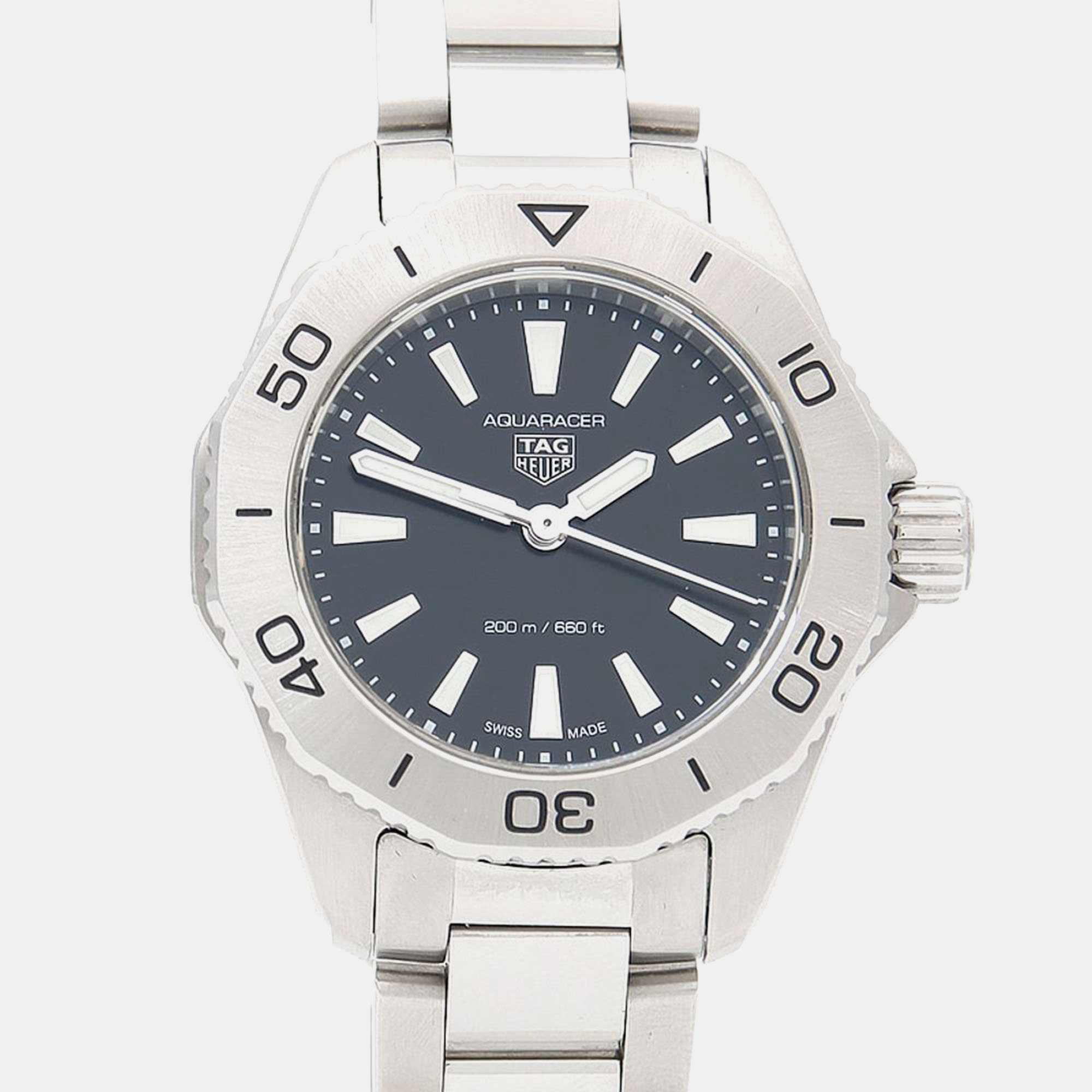 

Tag Heuer Aquaracer WBP1410 Quartz Stainless Steel Women's Wristwatch 30 mm, Blue