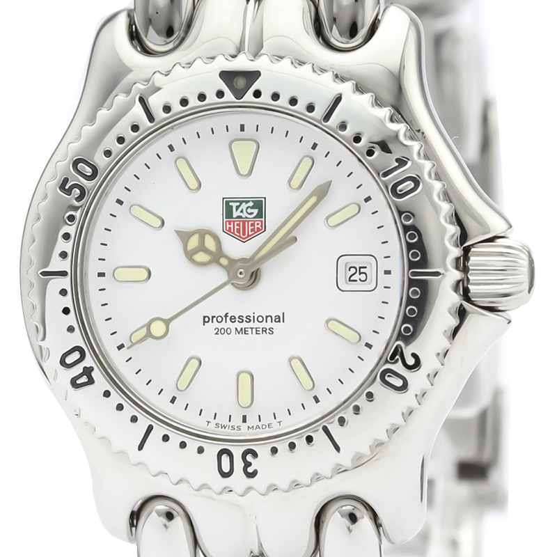 

Tag Heuer White Stainless Steel Sel Professional
