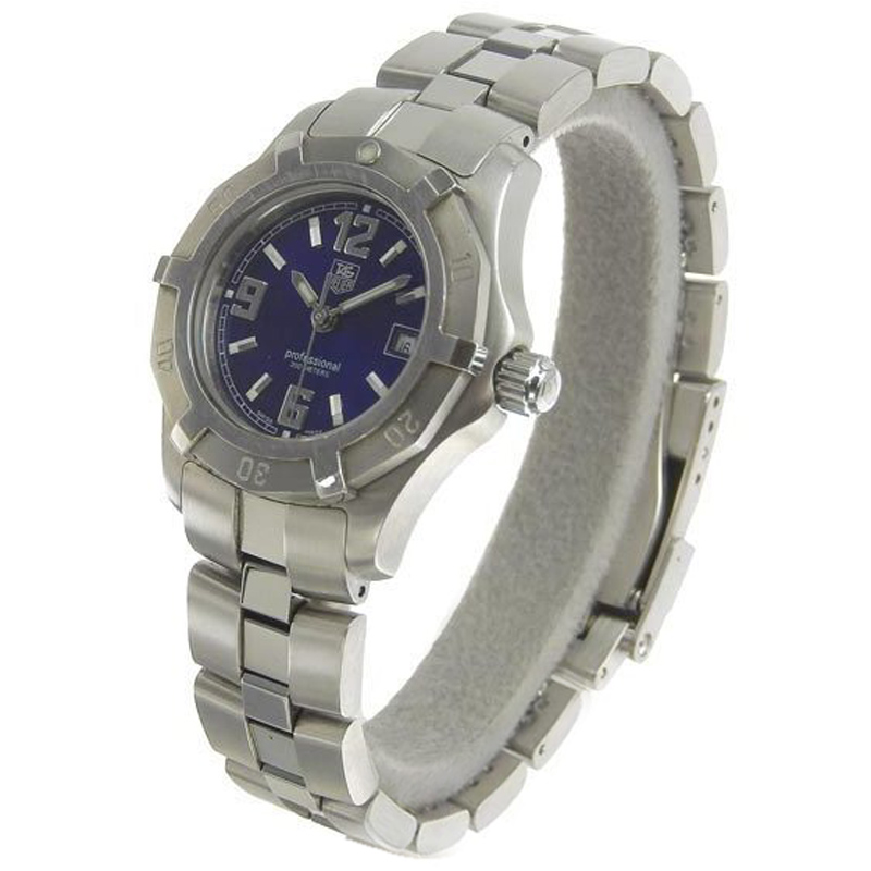 

Tag Heuer Blue Stainless Steel Professional