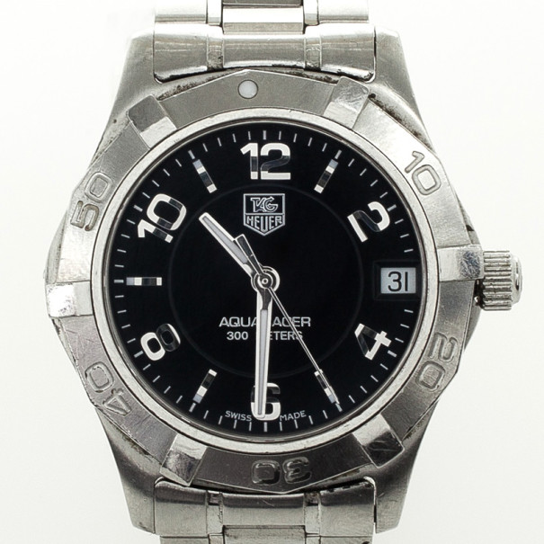 Pre Owned Tag Heuer Aqua Racer Womens Wristwatch