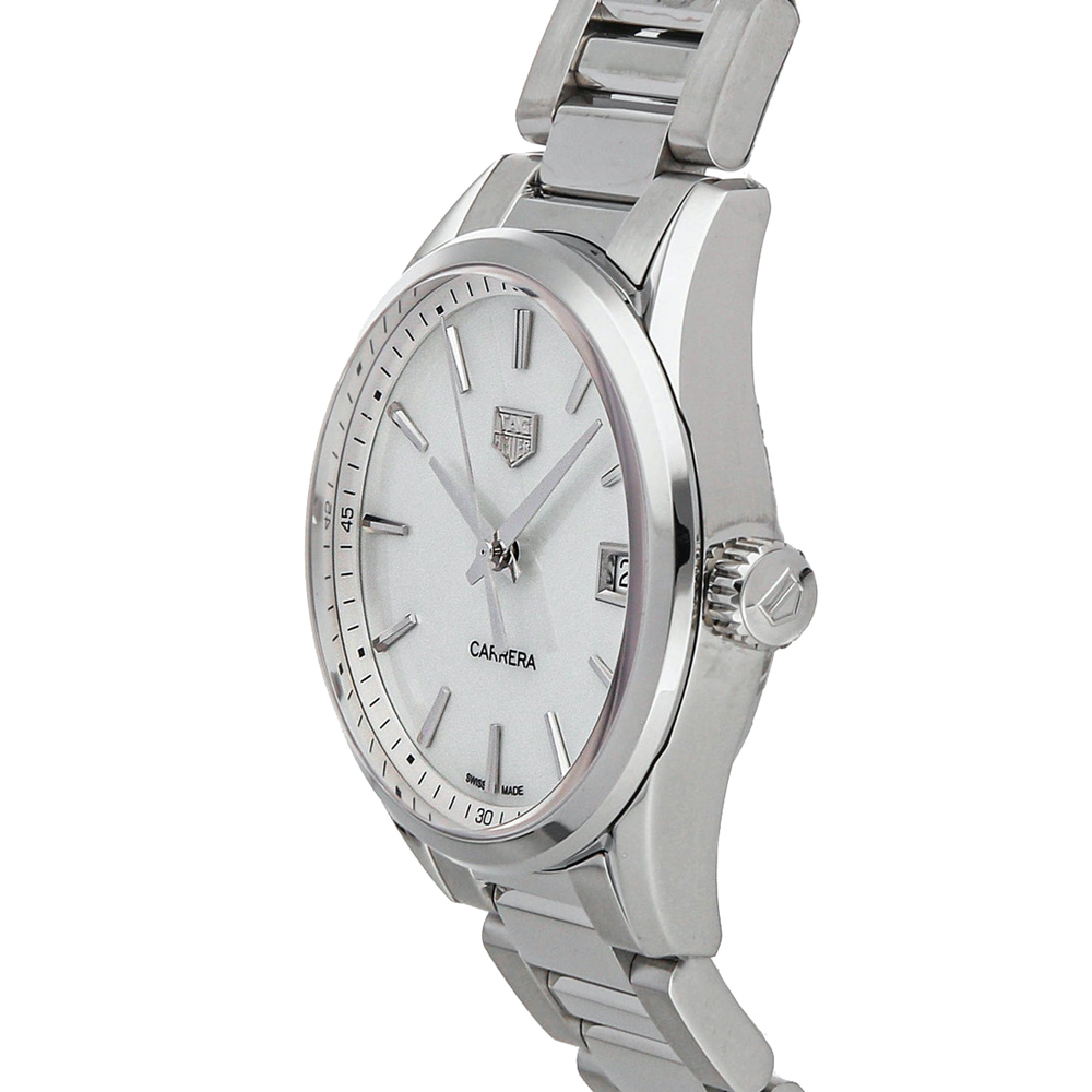 

Tag Heuer MOP Stainless Steel Carrera WBK1311.BA0652 Women's Wristwatch, White