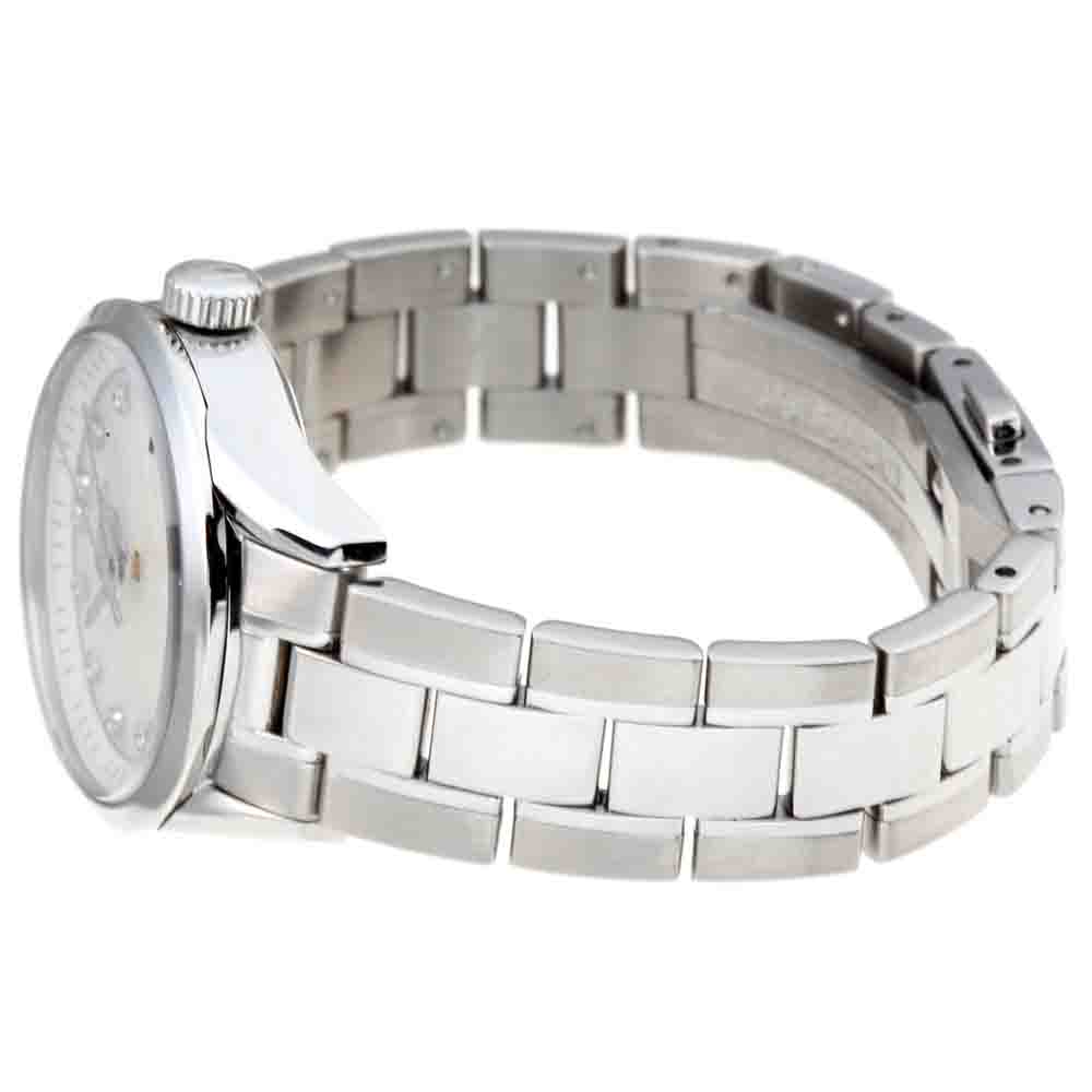 

Tag Heuer MOP Diamonds Stainless Steel Carrera WV1411 Women's Wristwatch 27 MM, White