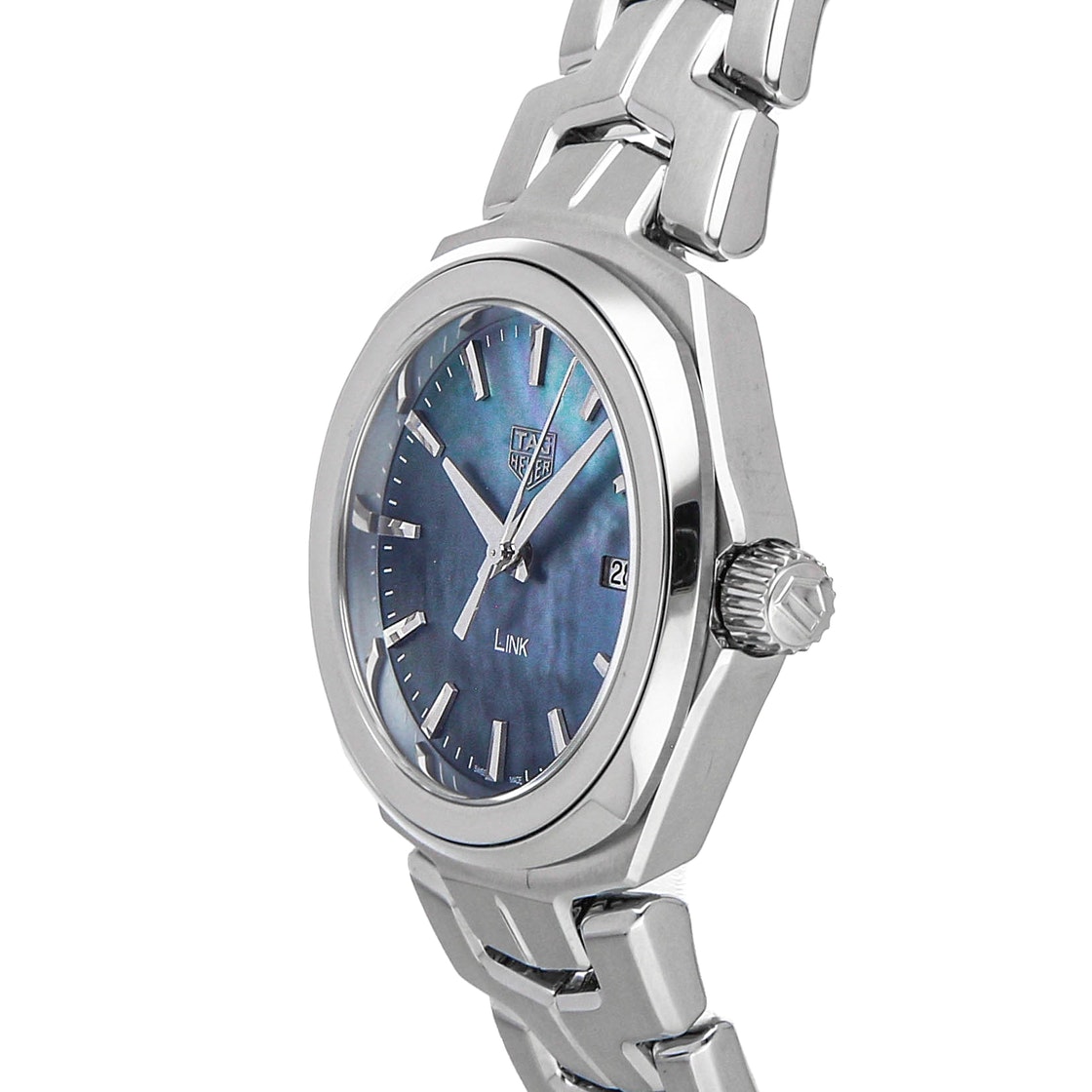 

Tag Heuer Blue MOP Stainless Steel Link WBC1311.BA0600 Women's Wristwatch