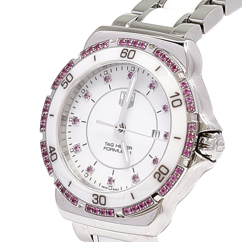 

Tag Heuer White Stainless Steel Ceramic Formula