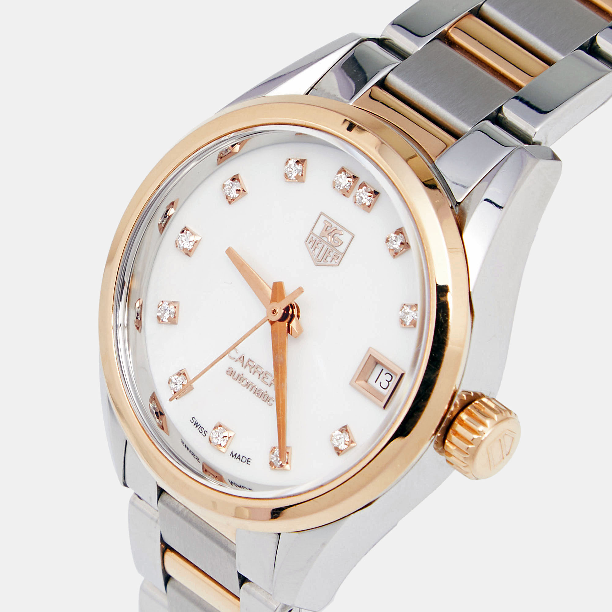 

TAG Heuer Mother of Pearl Diamond, White