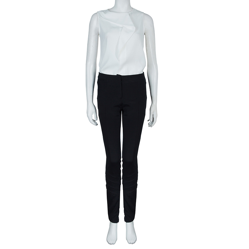 

Temperley Black Knit Paneled Trousers
