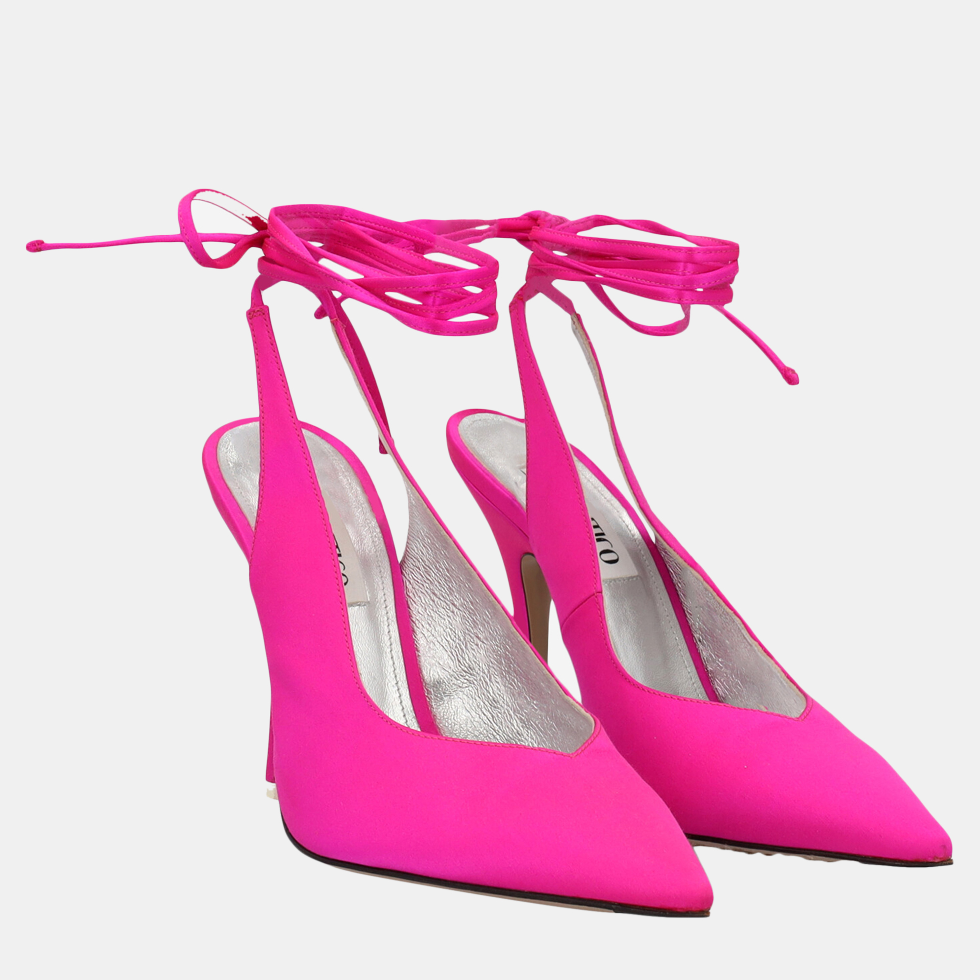 

The Attico Women's Fabric Heels - Pink - EU