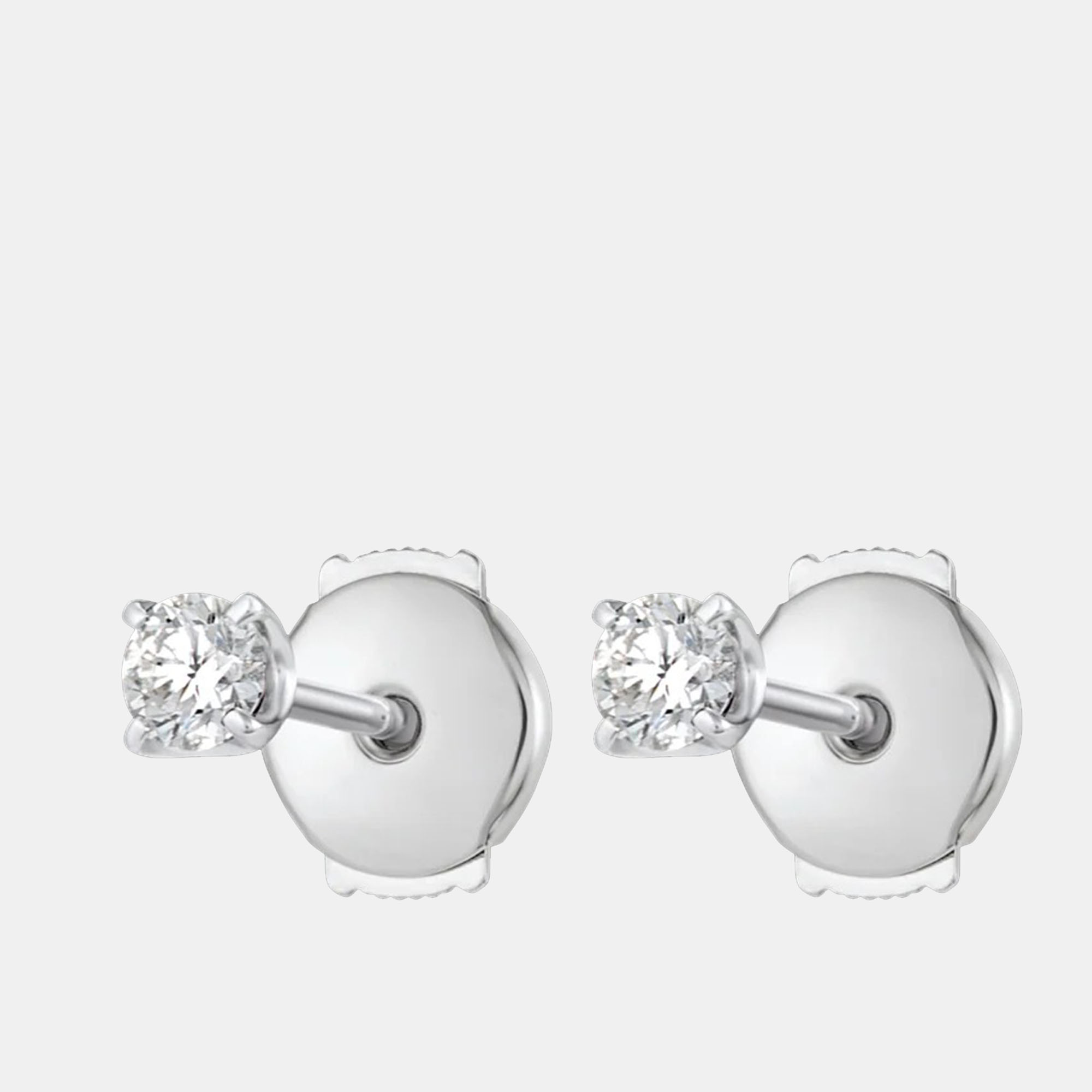 

18k White Gold Classic 1.50 cts Lab Grown Diamond Stud Earrings