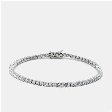 

3.5 cts Round 18k White Gold Lab Grown Diamond Bracelet