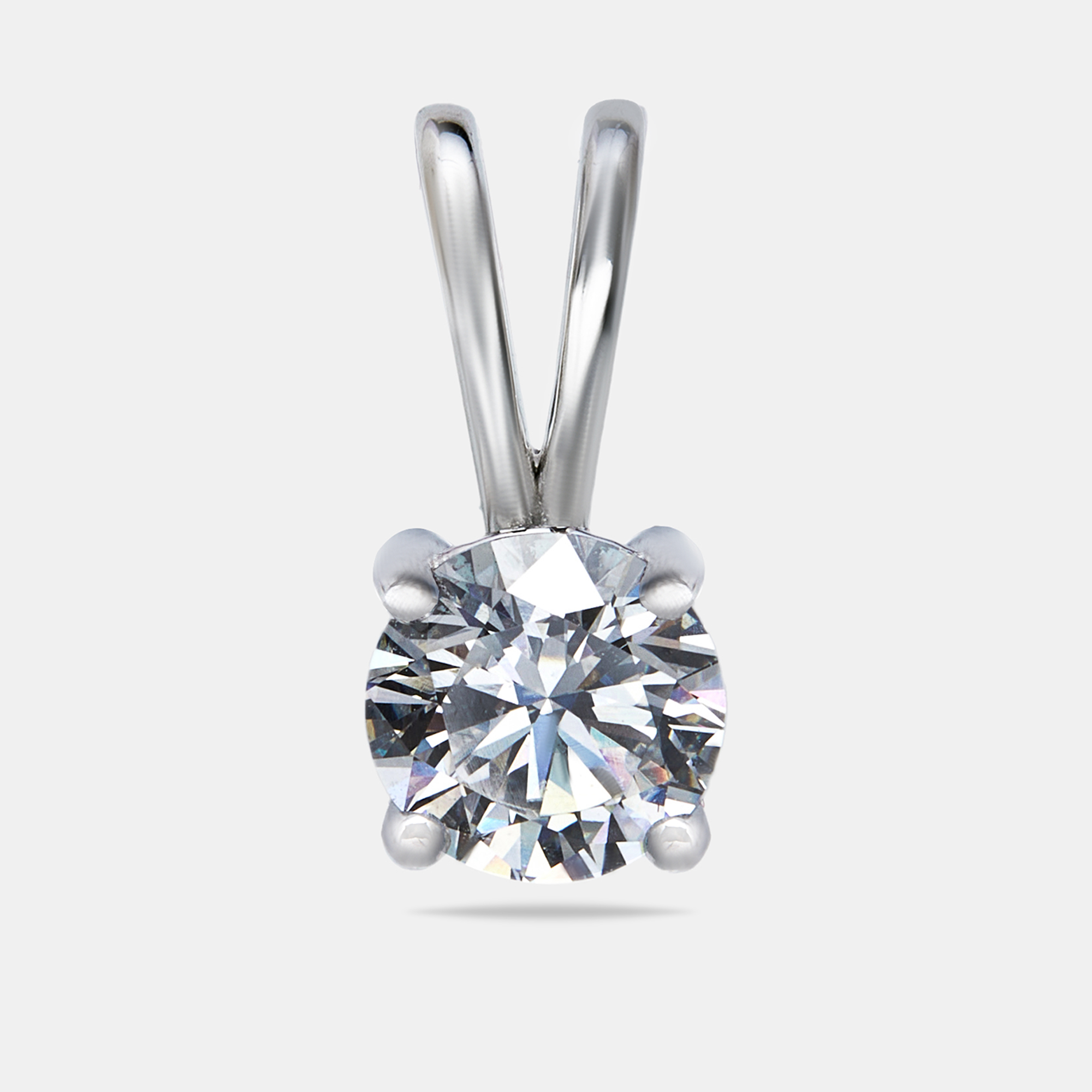 

The Diamond Edit Lab Grown Diamond 1.04 cts White Gold Solitare Pendant