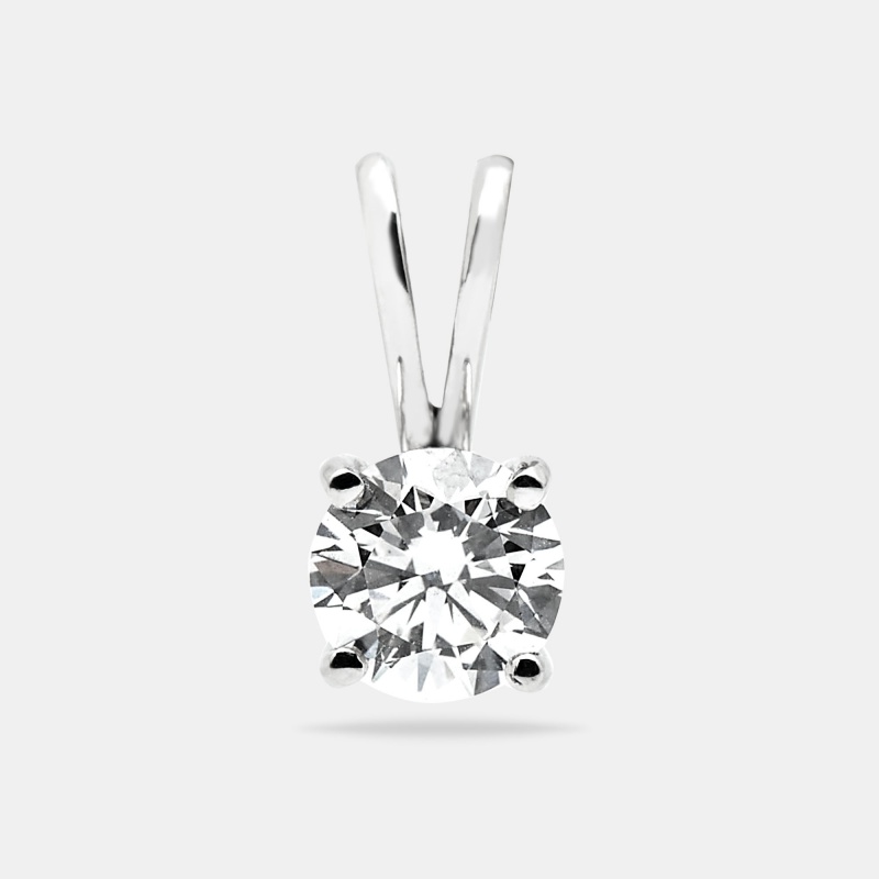 

The Diamond Edit Lab Grown Diamond 1.04 cts White Gold Solitare Pendant