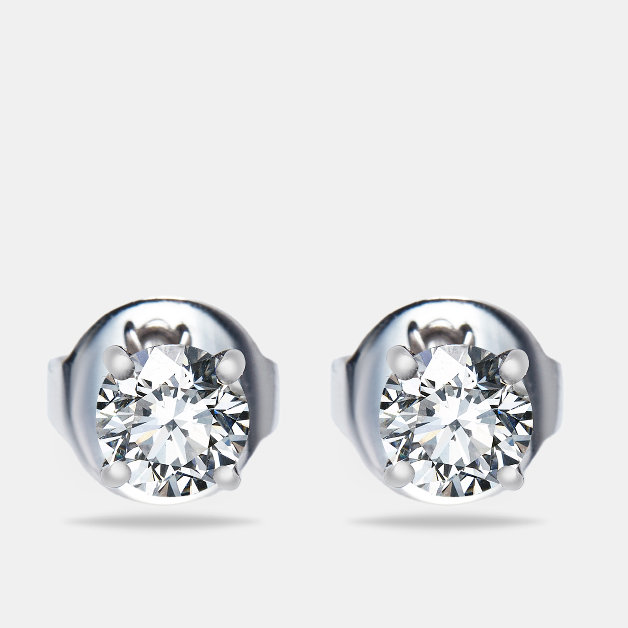 

The Diamond Edit Lab Grown Diamonds 1.10 cts White Gold Stud Earrings