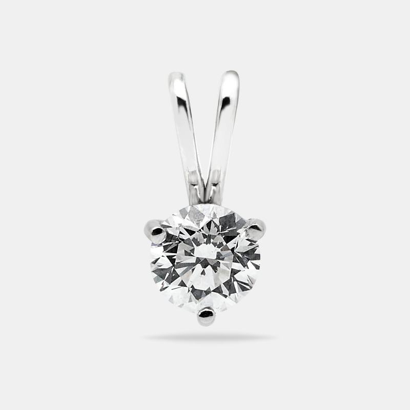 

The Diamond Edit Lab Grown Diamond 1.07 cts White Gold Solitare Pendant