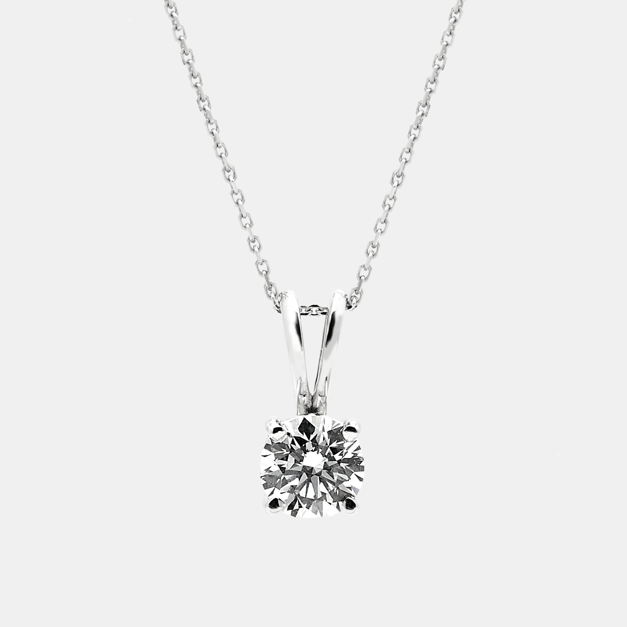 

The Diamond Edit Lab Grown Diamond 1.00 ct White Gold Pendant Necklace