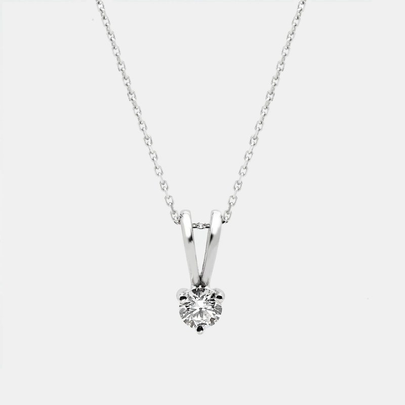 

The Diamond Edit Lab Grown Diamond 0.50 ct White Gold Pendant Necklace