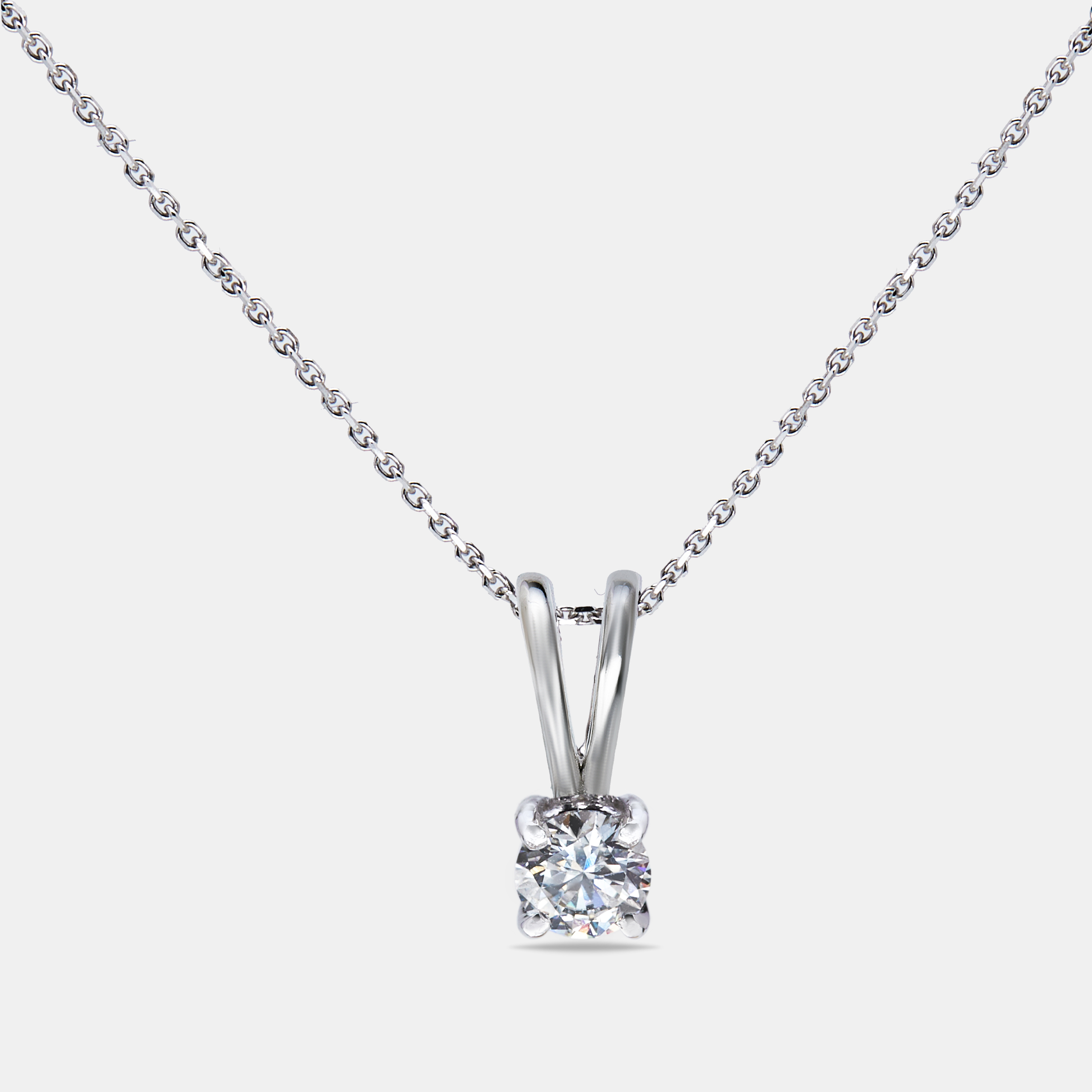 

The Diamond Edit Lab Grown Diamond 0.33 ct White Gold Pendant Necklace