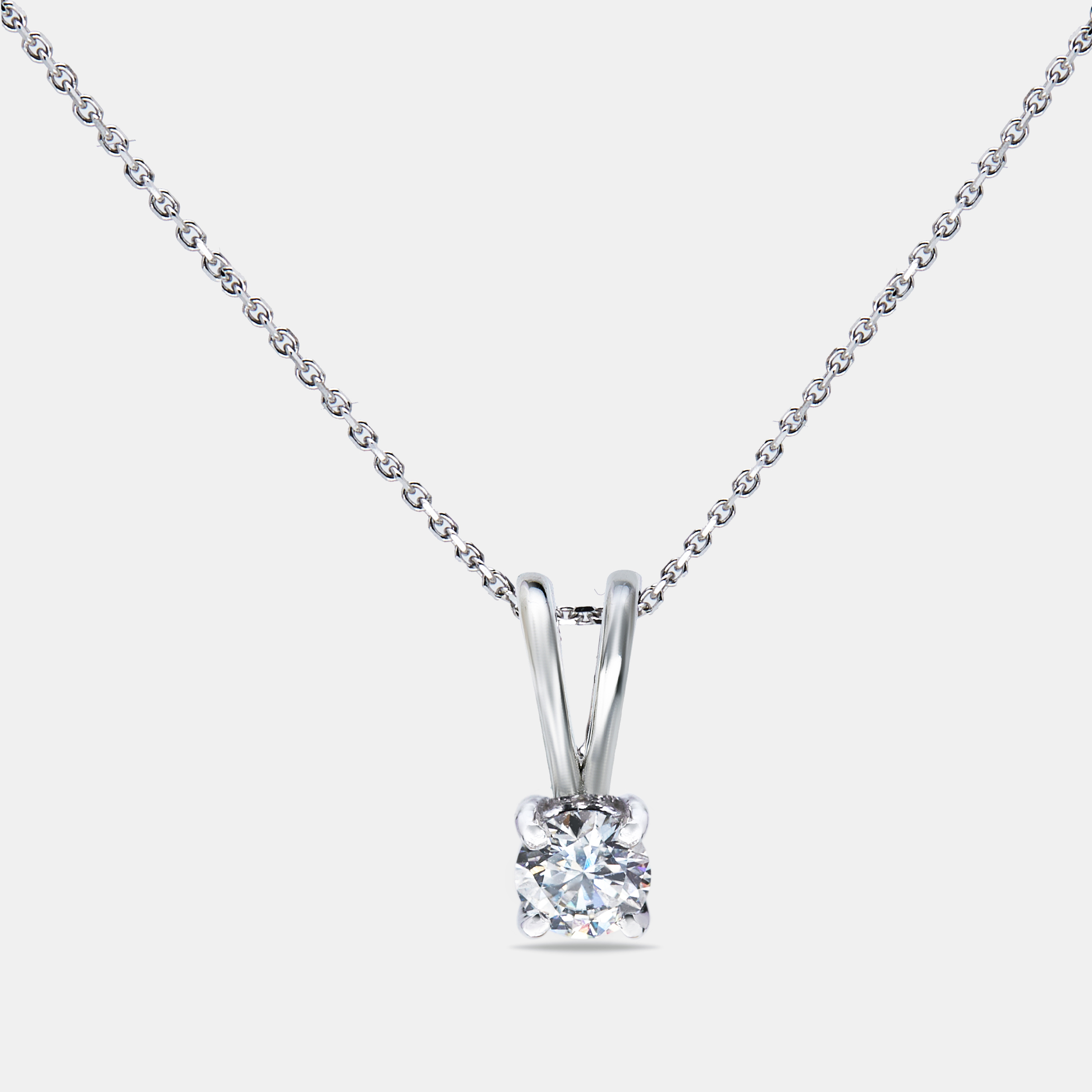 

The Diamond Edit Lab Grown Diamond 0.33 ct White Gold Pendant Necklace