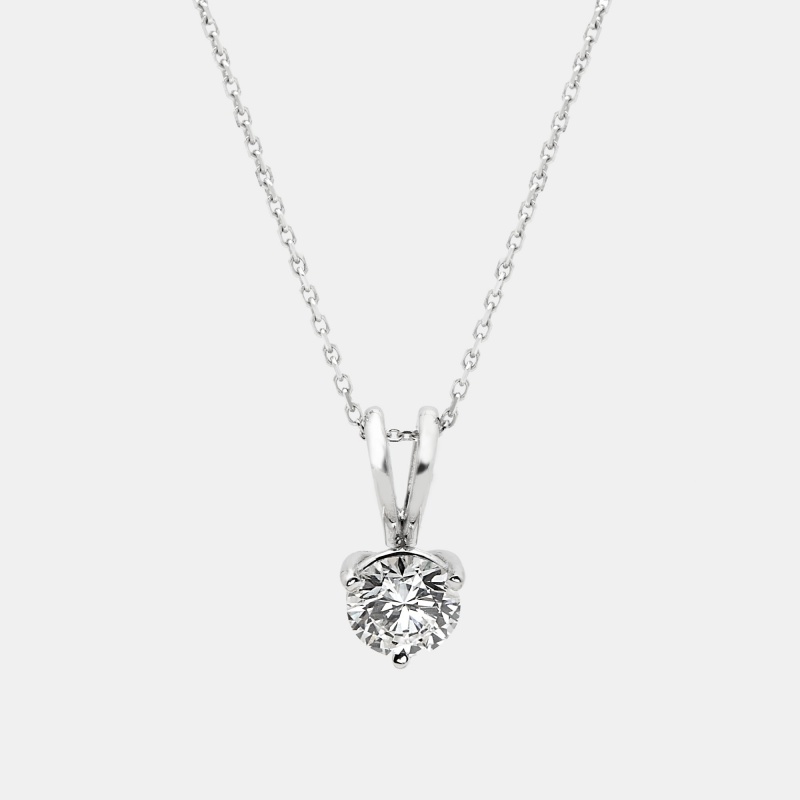 

The Diamond Edit Lab Grown Diamond 0.96 ct White Gold Pendant Necklace