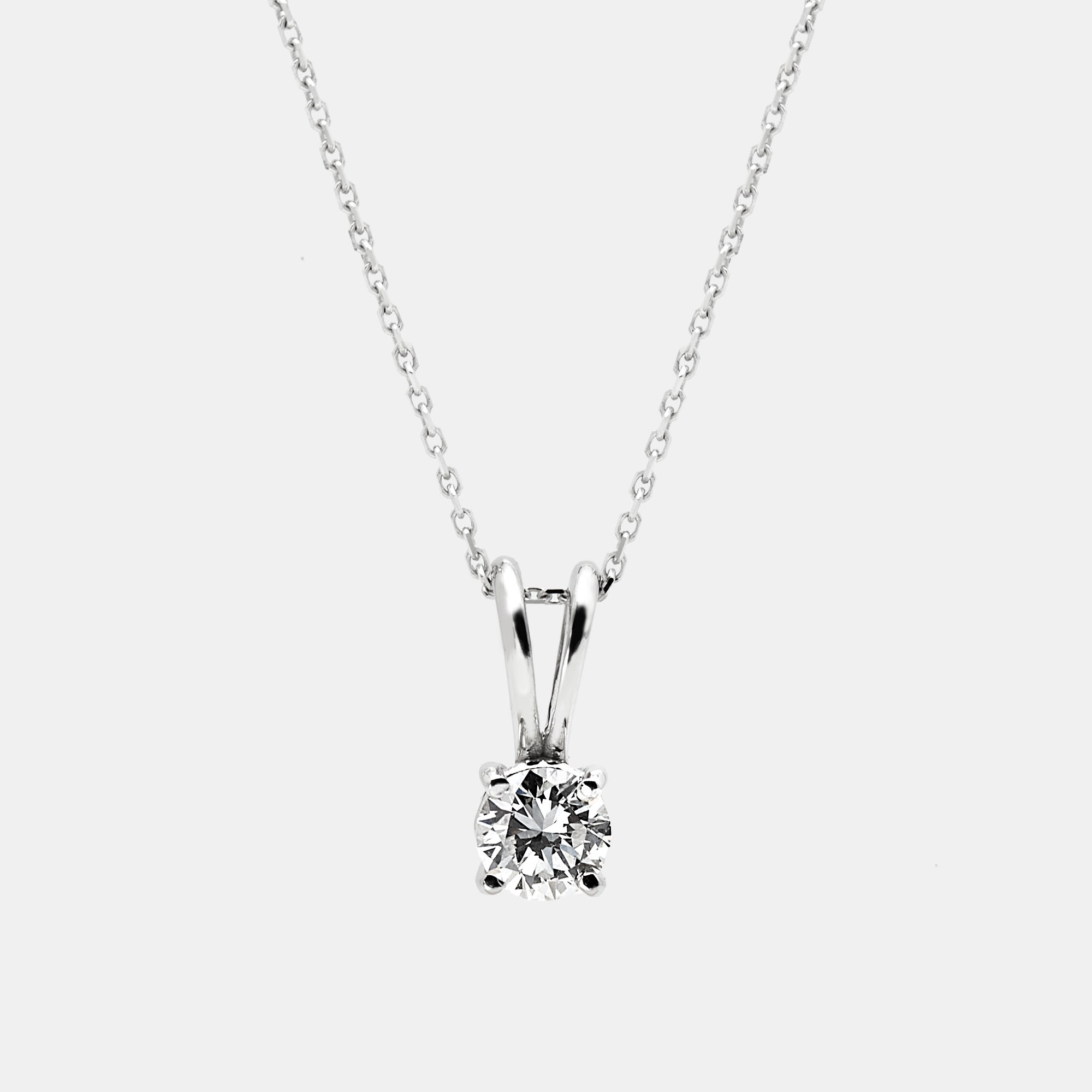 

The Diamond Edit Lab Grown Diamond 0.50 ct White Gold Pendant Necklace