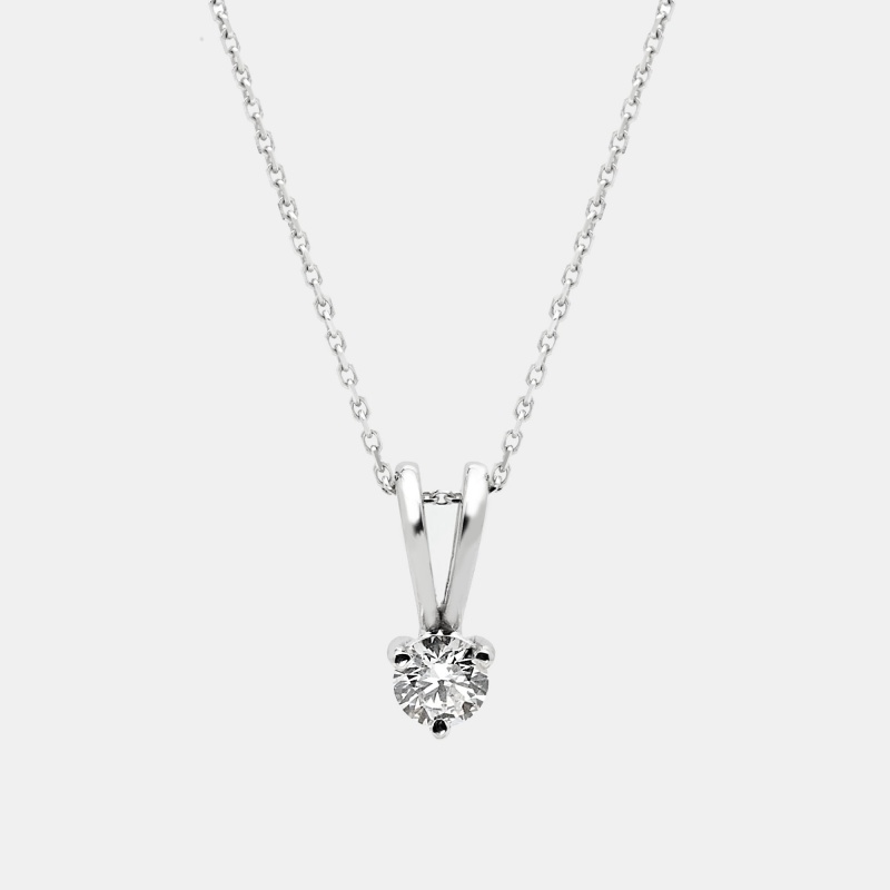 

The Diamond Edit Lab Grown Diamond 0.30 ct White Gold Pendant Necklace