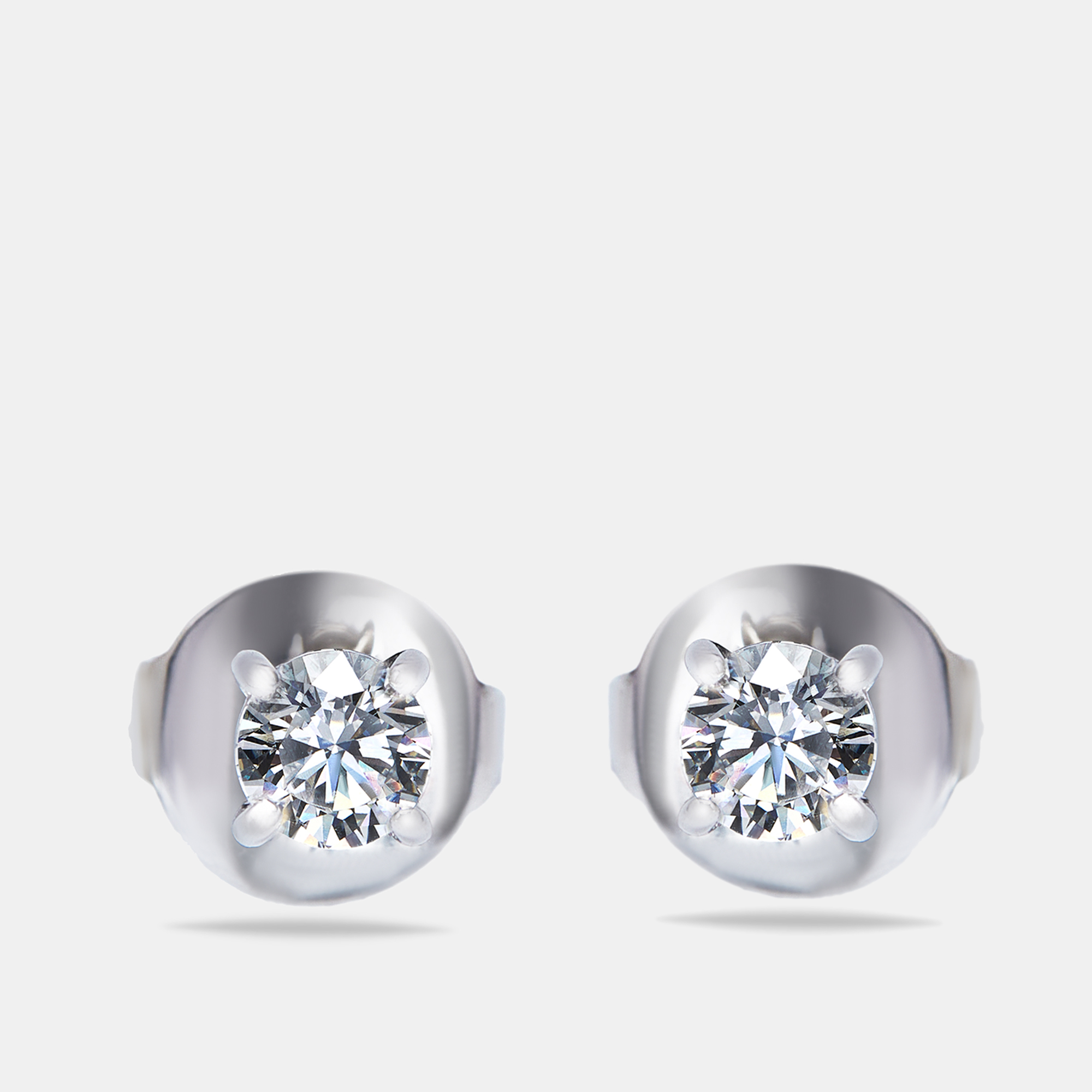 

The Diamond Edit Lab Grown Diamonds 0.65 cts White Gold Stud Earrings