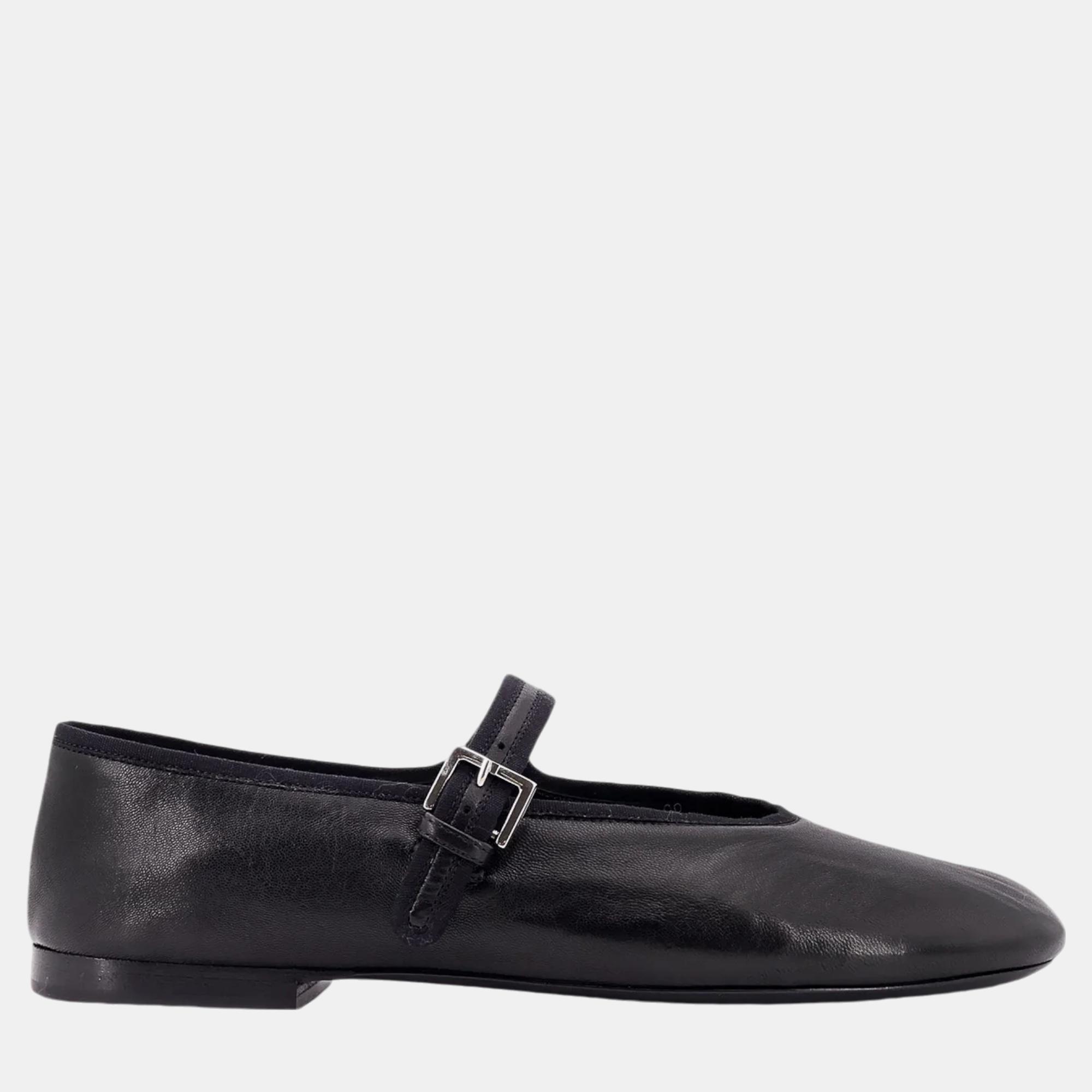 

The Row Black Boheme Ballerinas