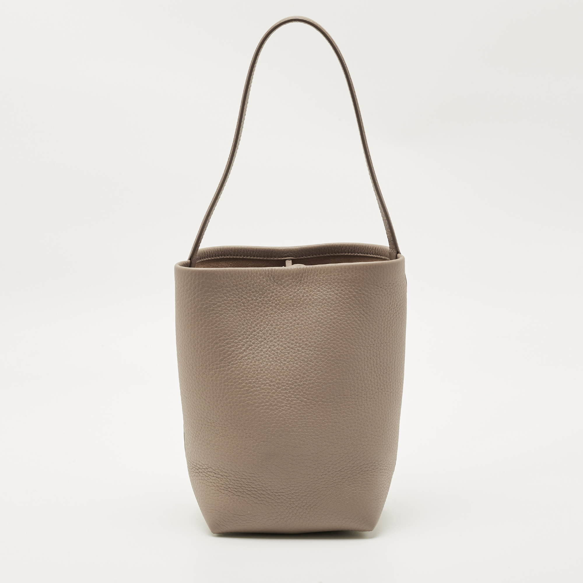 

The Row Beige Leather Small N/S Park Tote