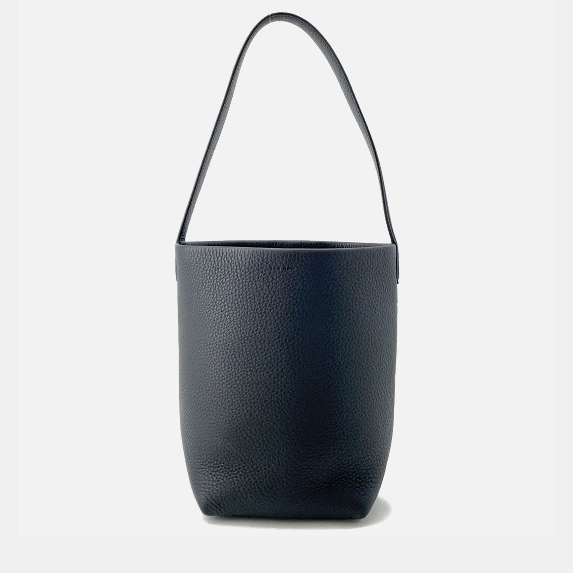 THE ROW Pre-owned N/s Park Tote Black Calf Leather Size Small