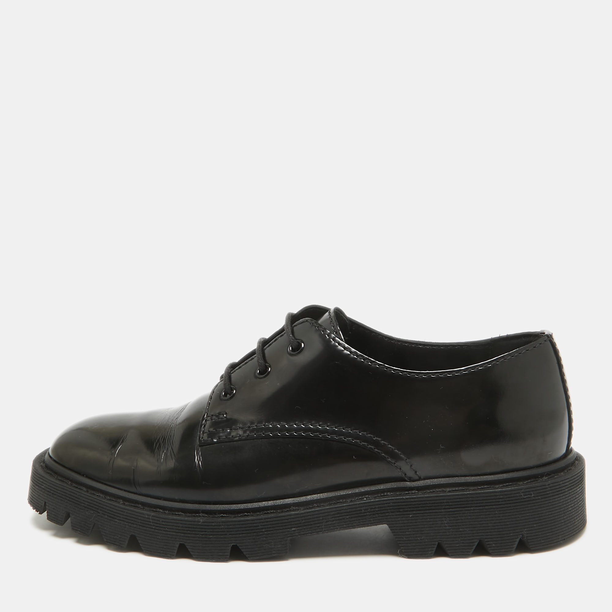 

The Row Black Brushed Leather Ranger Derby Size