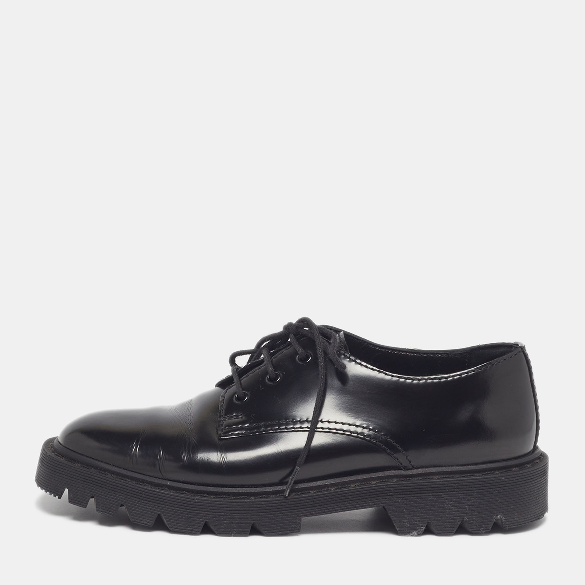 

The Row Ranger Size  Black Leather Derby