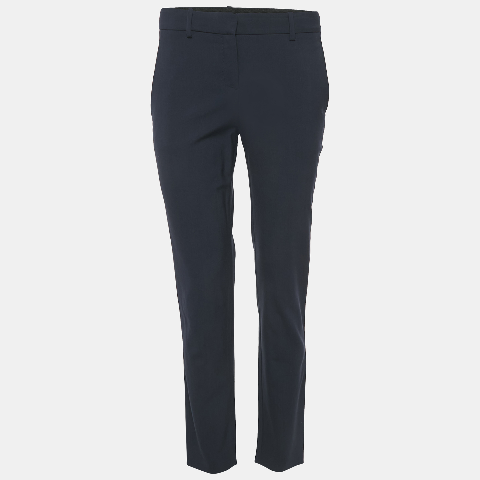 

Theory Navy Blue Wool Trousers S