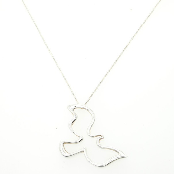 tiffany and co dove necklace
