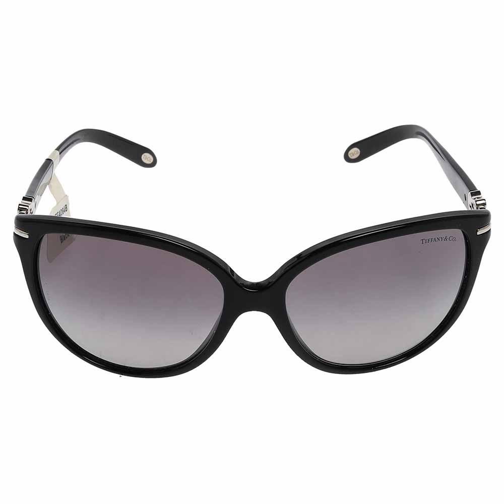

Tiffany & Co. Black Gradient TF 4064 Cat Eye Sunglasses