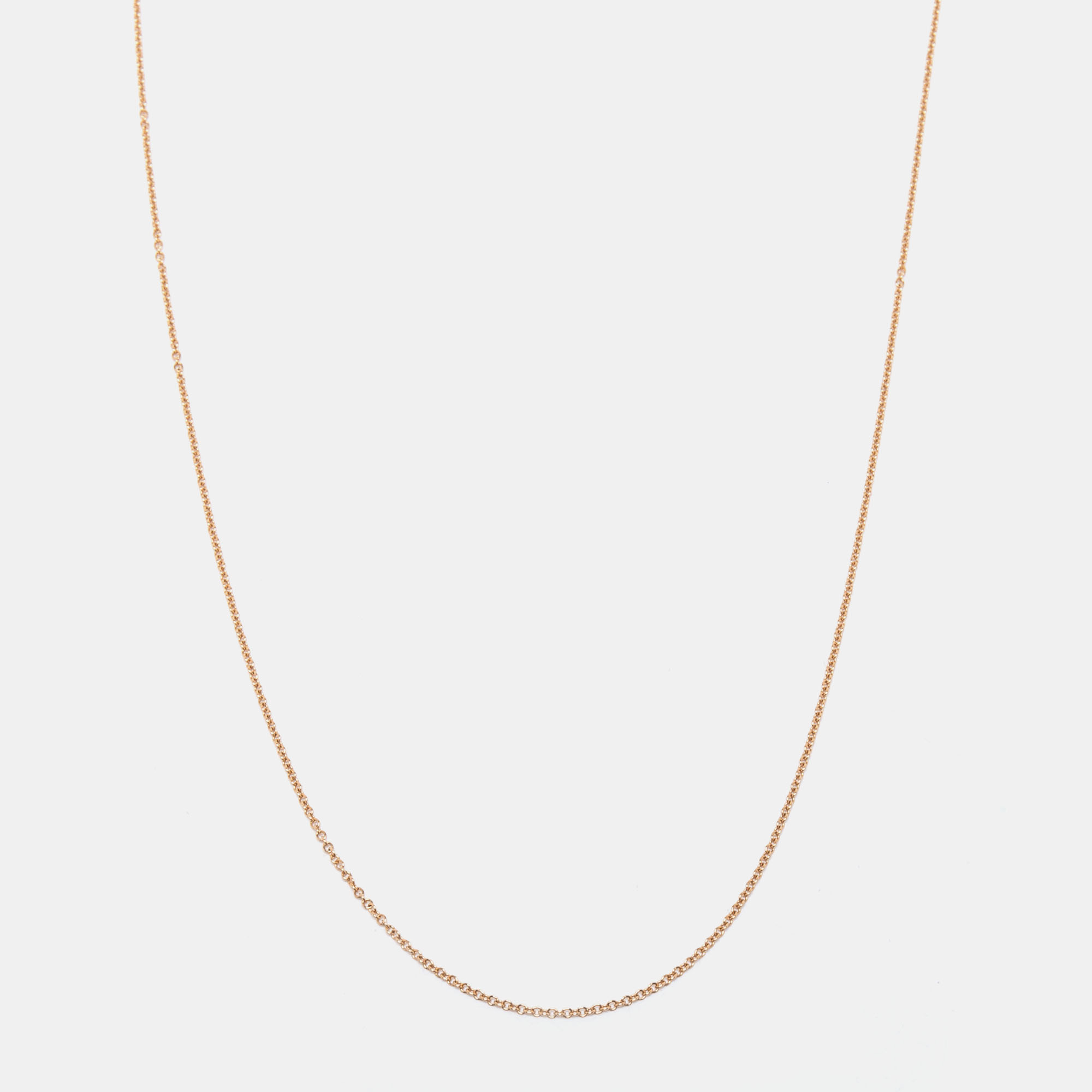 

Tiffany & Co. 18k Rose Gold Pendant Chain