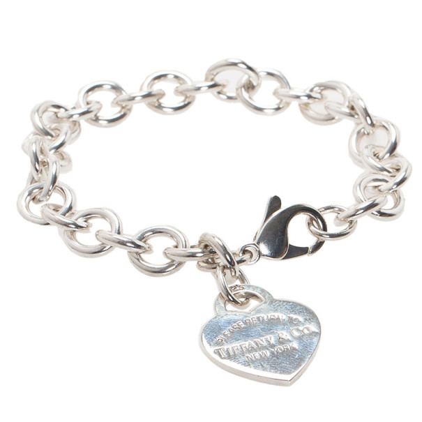 return to tiffany heart tag bracelet price