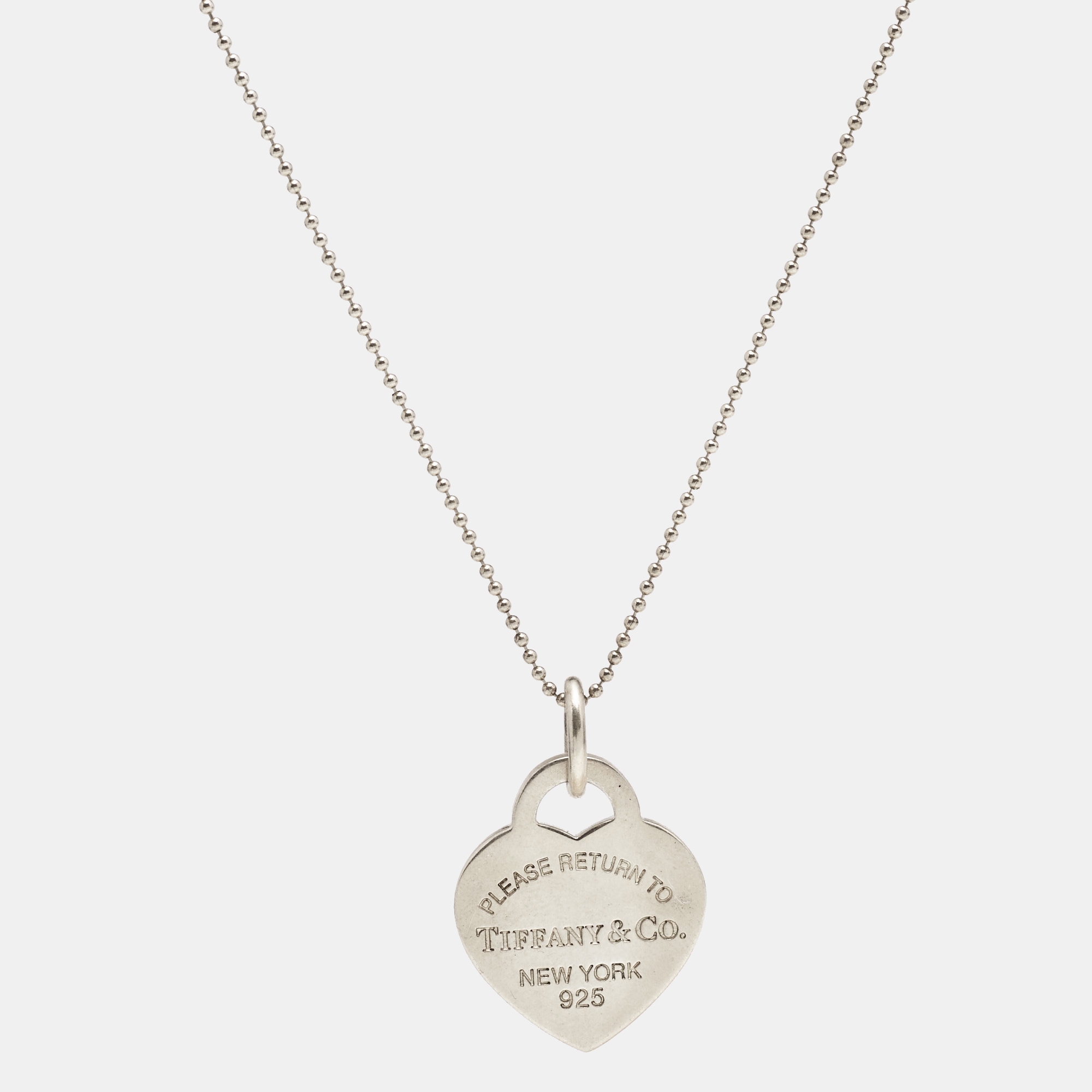 

Tiffany & Co. Return To Tiffany Heart Tag Sterling Silver Long Necklace