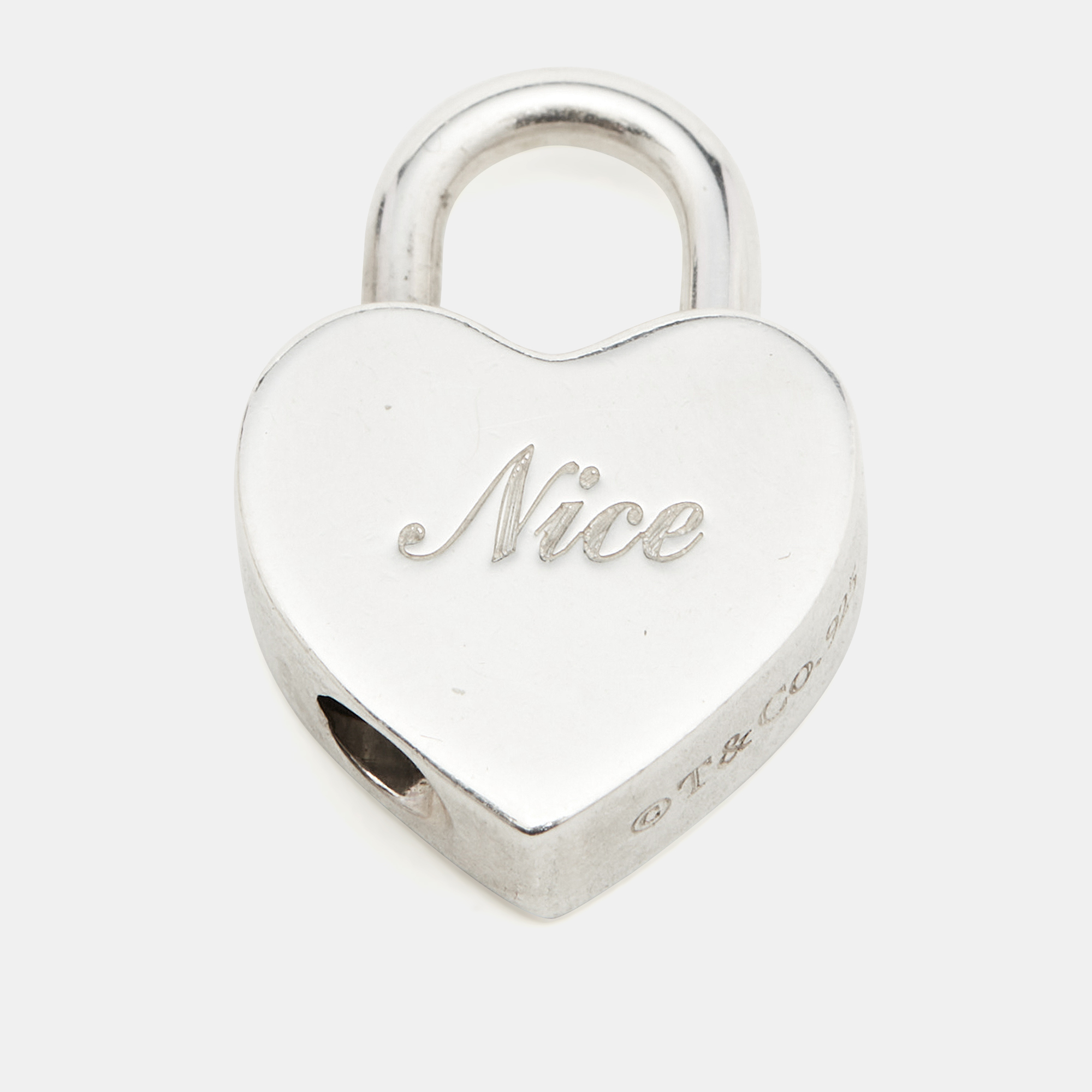 

Tiffany & Co. Naughty Or Nice Sterling Silver Pendant