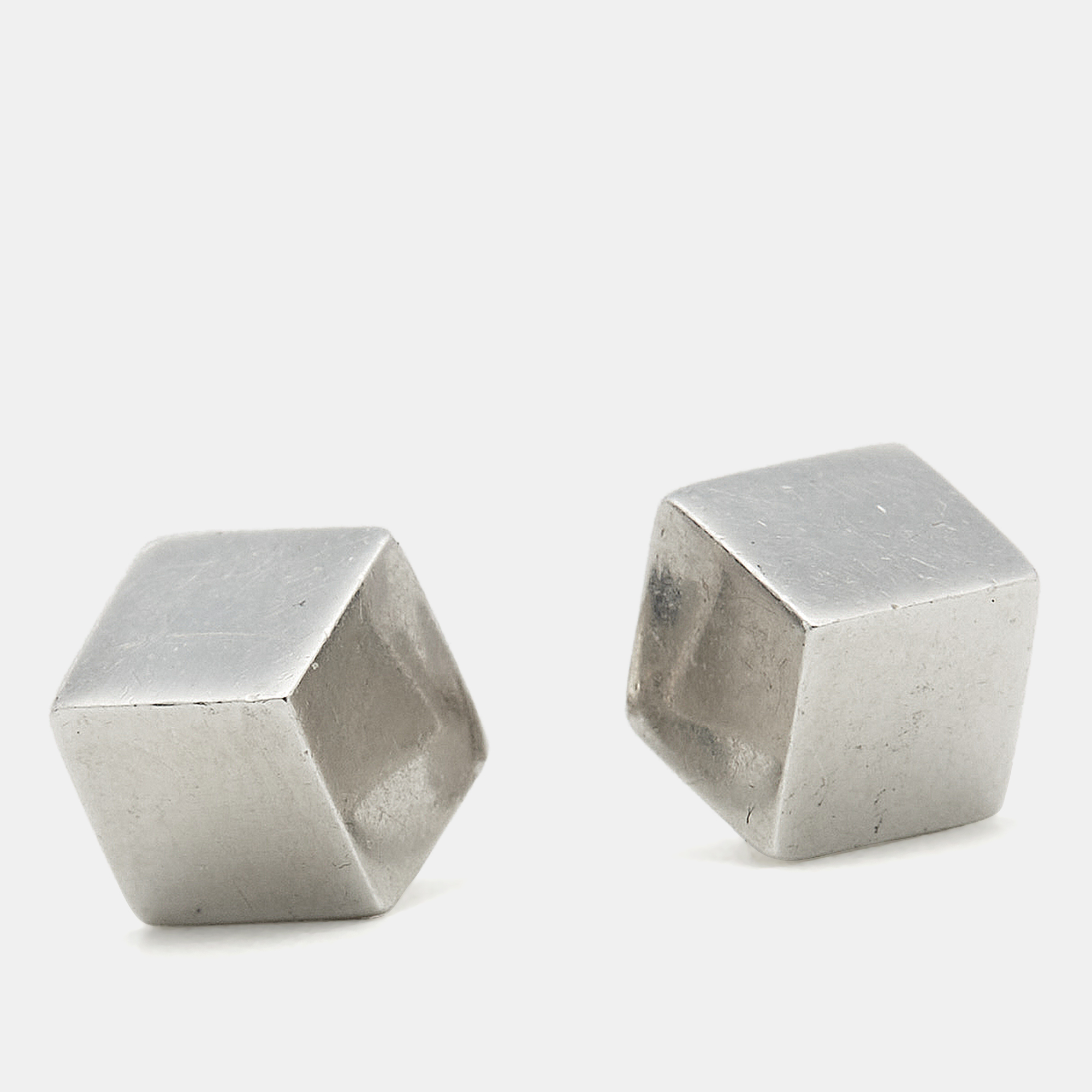 

Tiffany & Co. Cube Sterling Silver Stud Earrings