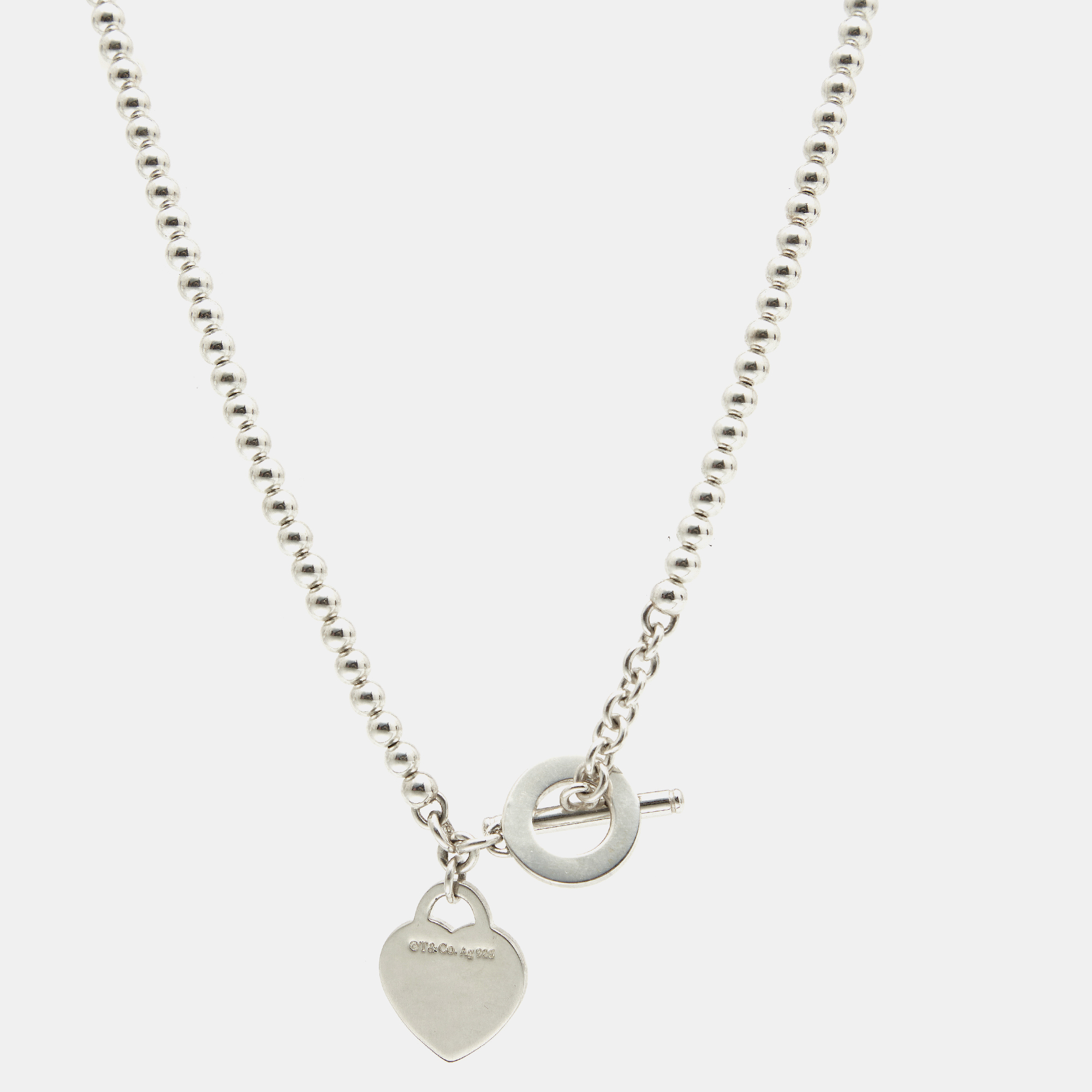 Tiffany & Co. Return to Tiffany & Co. Sterling Silver Pearl Wrap Necklace 