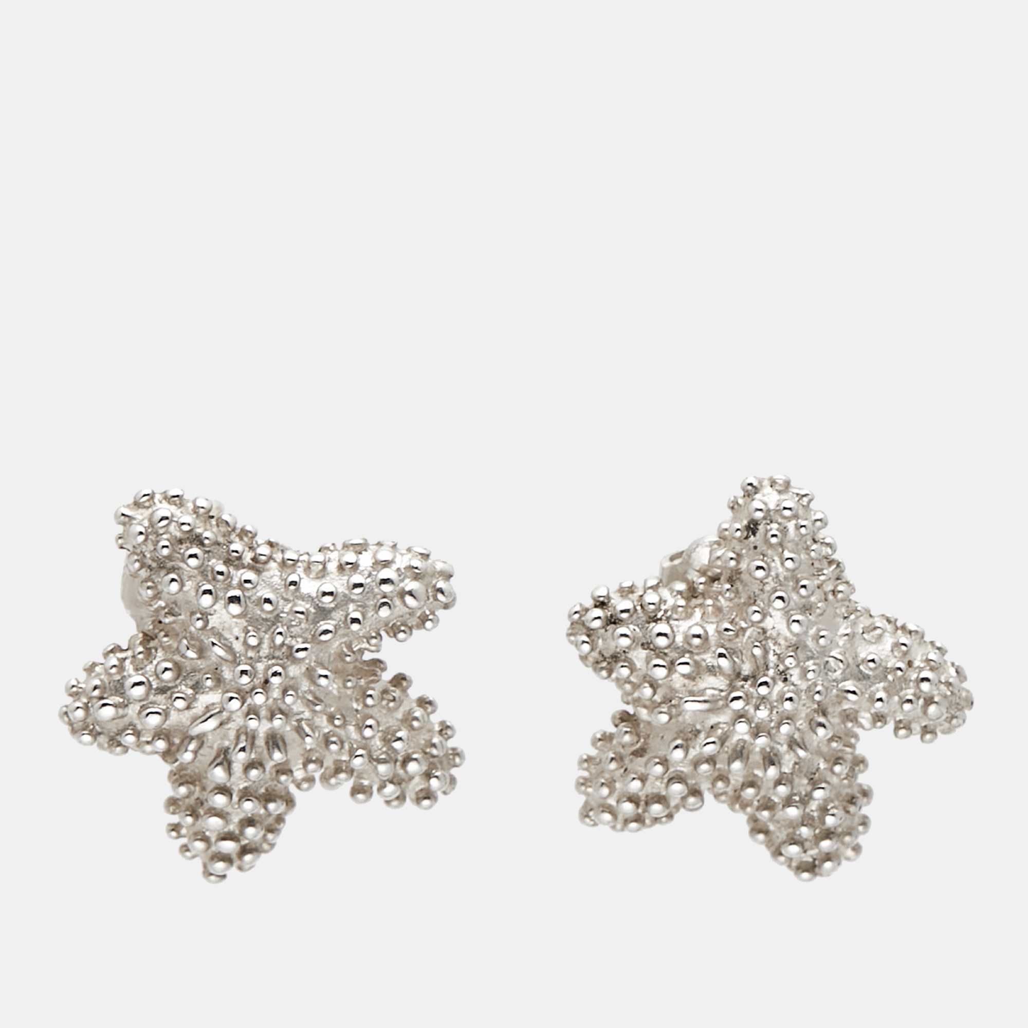 

Tiffany & Co. Starfish Sterling Silver Earrings