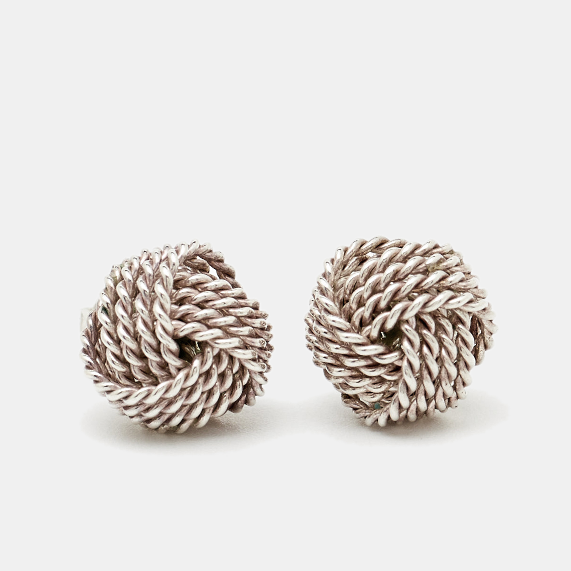 

Tiffany & Co. Knot Sterling Silver Earrings