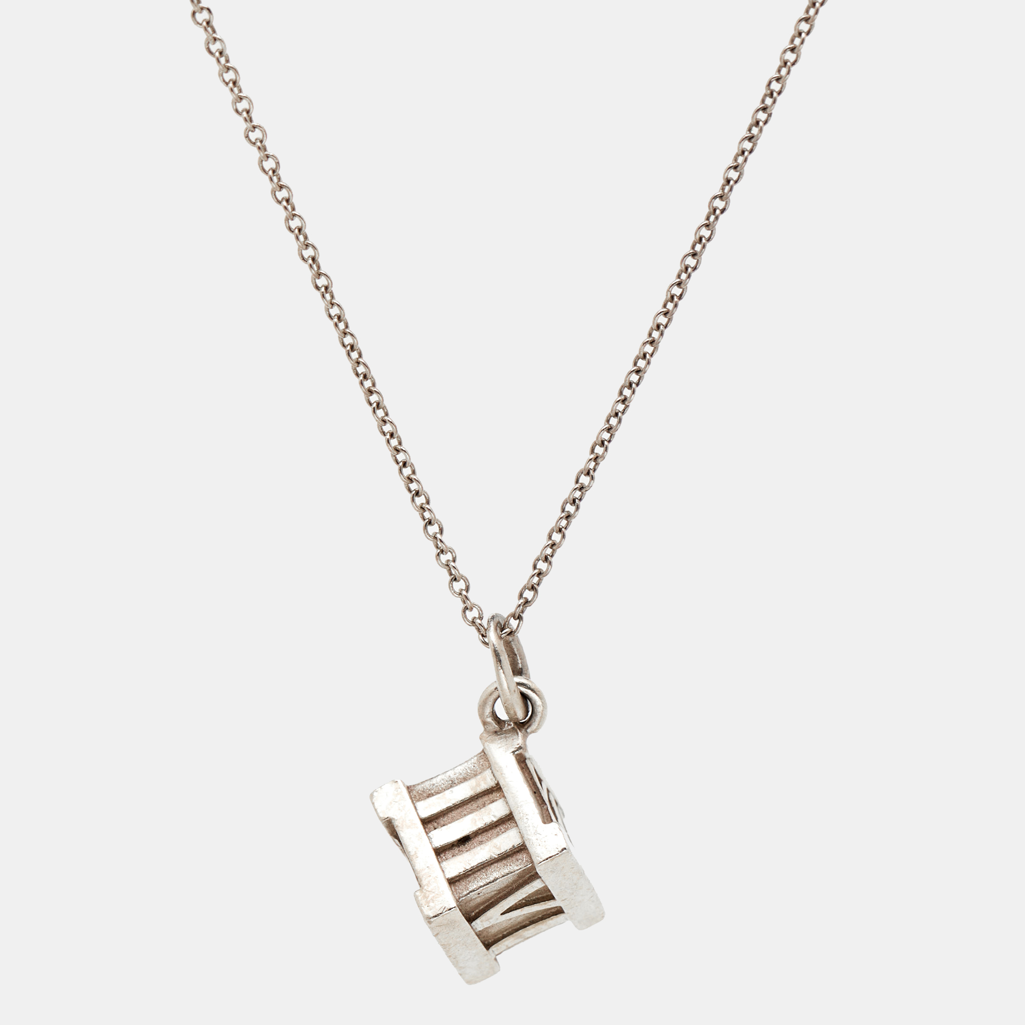 

Tiffany & Co. Atlas Cube Sterling Silver Necklace