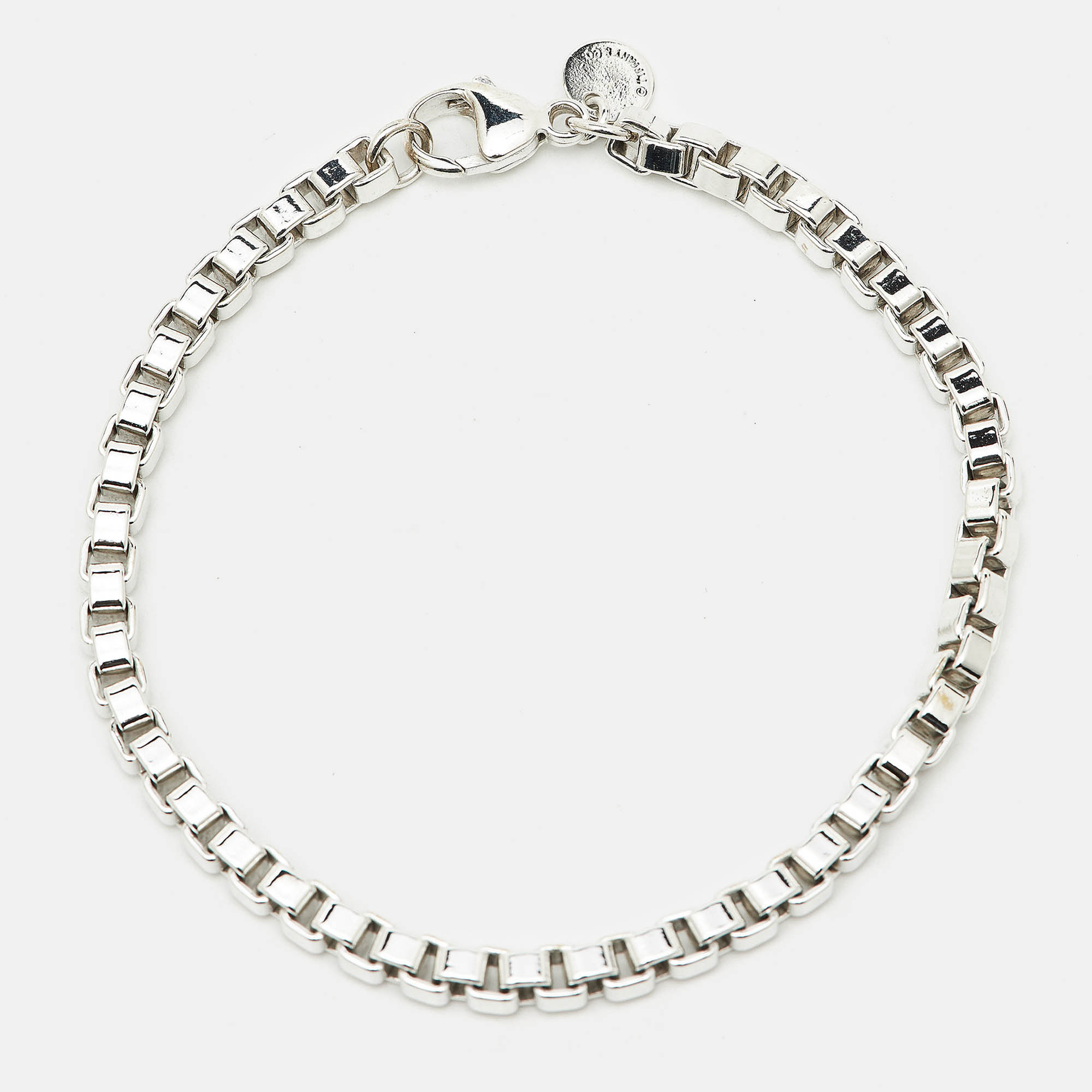 

Tiffany & Co. Venetian Link Sterling Silver Unisex Bracelet