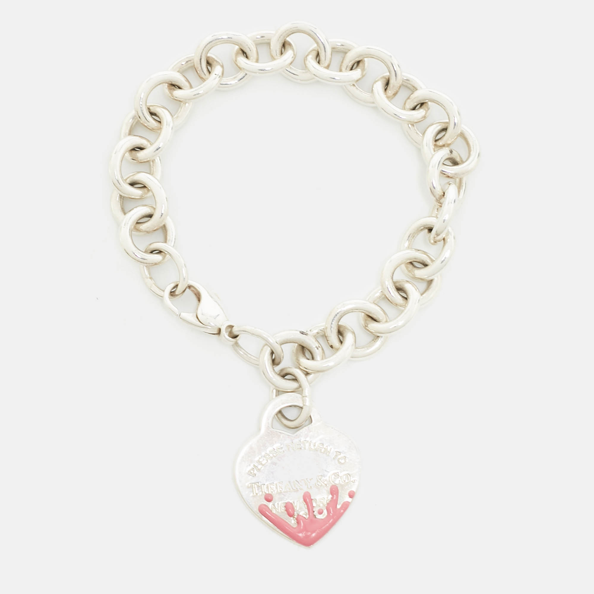 

Tiffany & Co. Return To Tiffany Splash Sterling Silver Bracelet