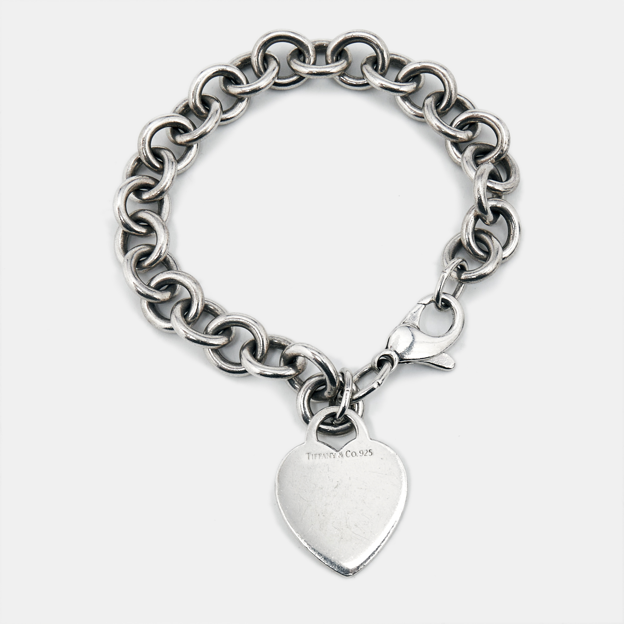 

Tiffany & Co. Heart Tag Sterling Silver Bracelet