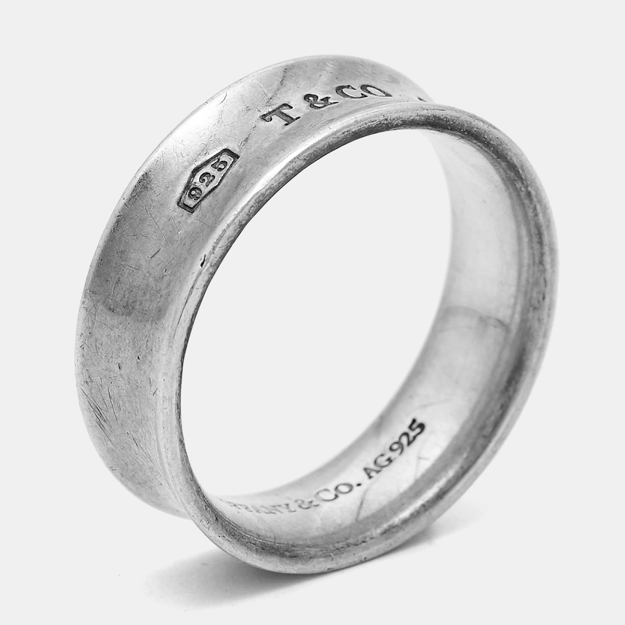 

Tiffany & Co. Tiffany 1837 Sterling Silver Band Ring Size