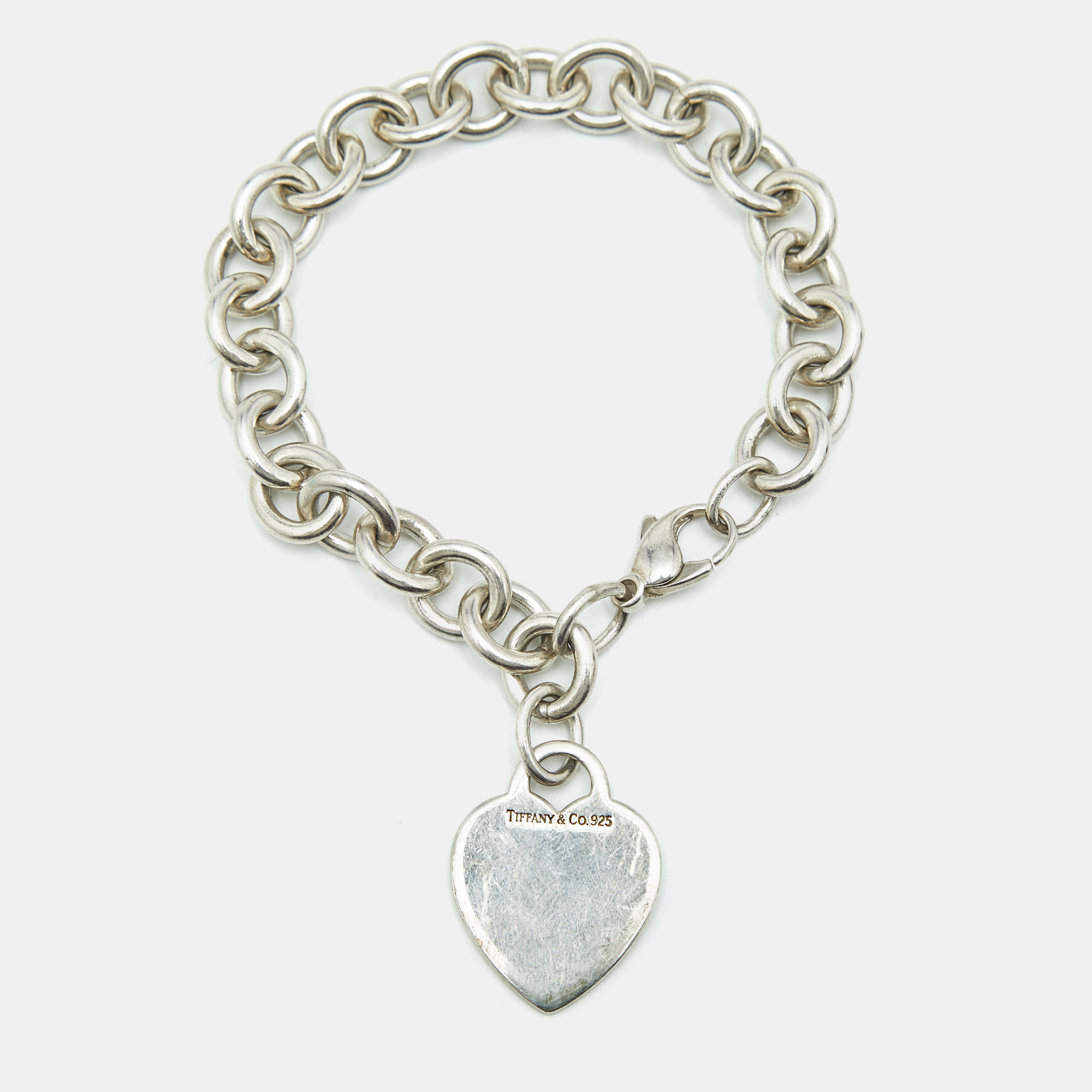 

Tiffany & Co. Tiffany Heart Tag Sterling Silver Charm Bracelet