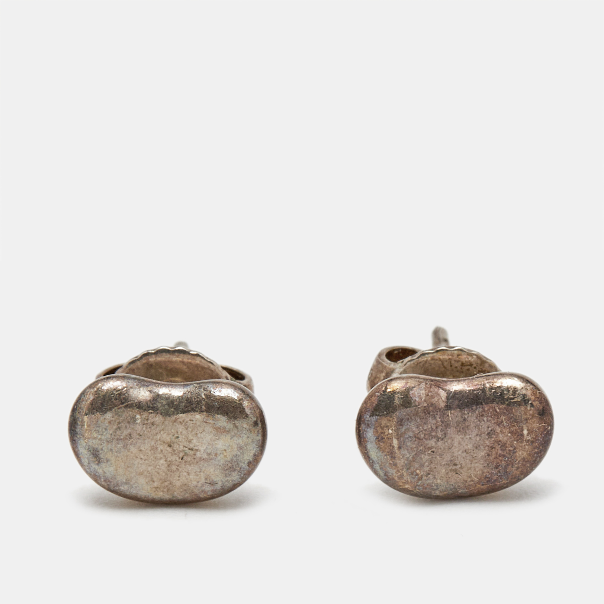 

Tiffany & Co. Elsa Peretti Bean Sterling Silver Earrings