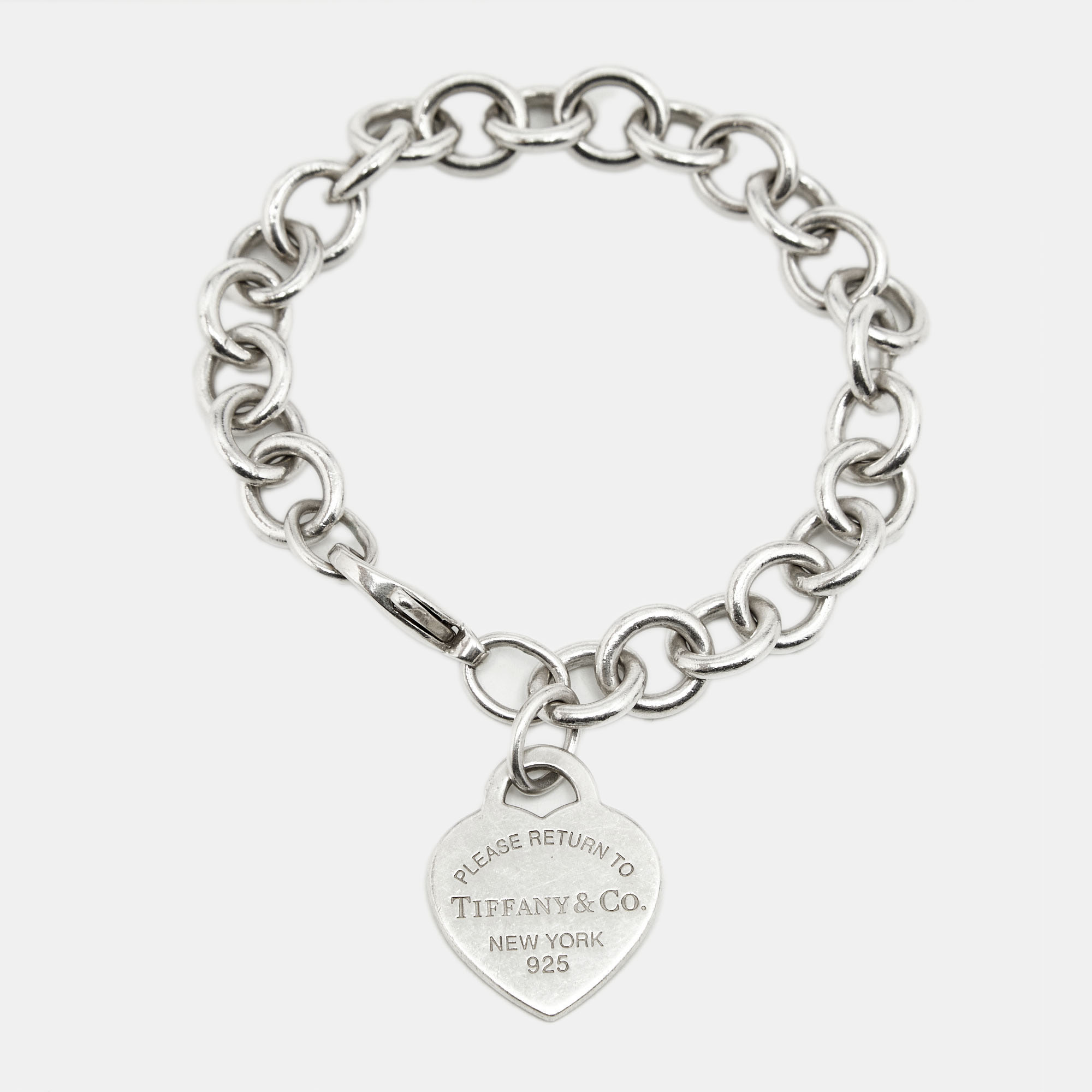 

Tiffany & Co. Return To Tiffany Heart Tag Sterling Silver Bracelet