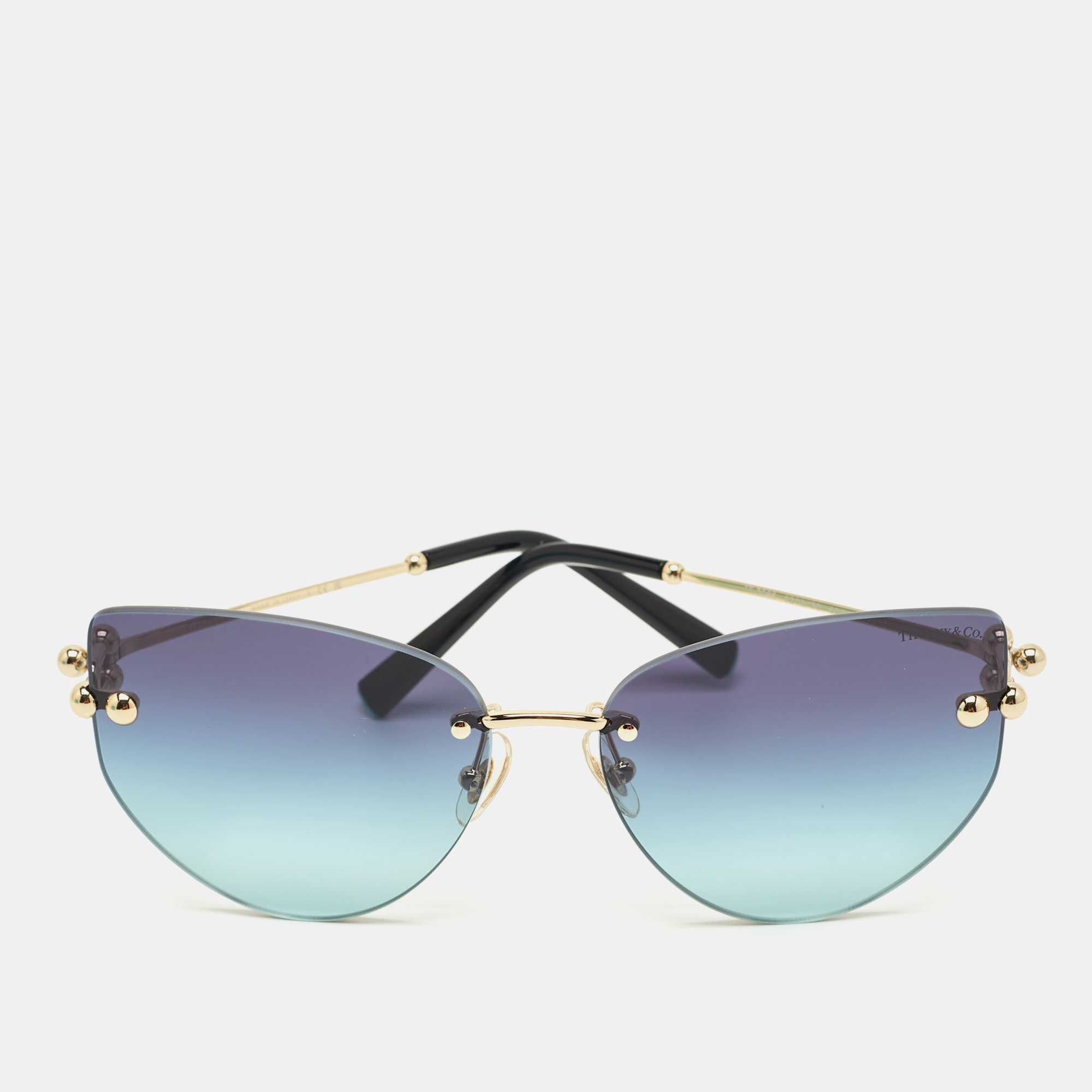 

Tiffany & Co. Blue Gradient TF3096 Cat Eye Sunglasses